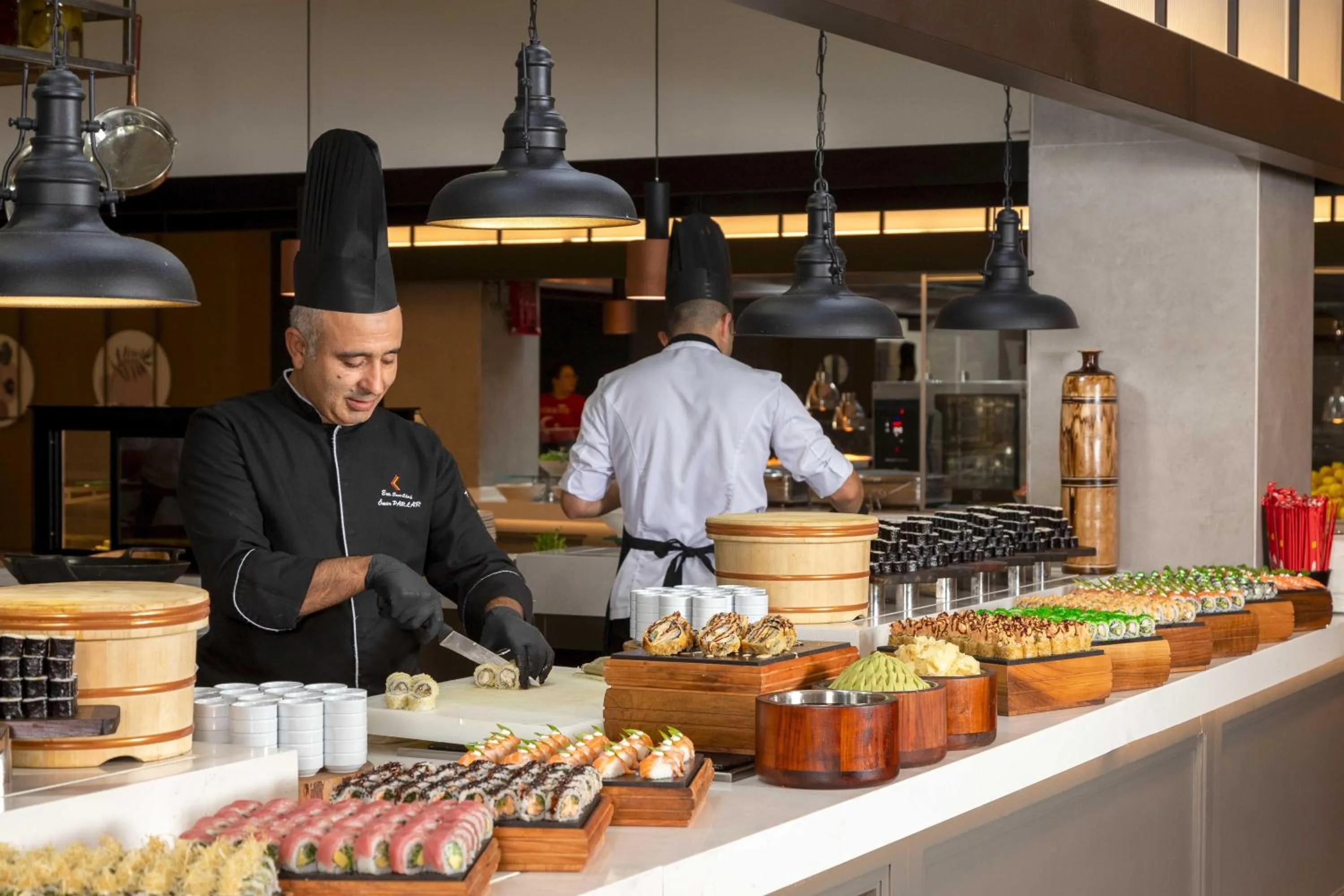 Restaurant/places to eat in Kirman Belazur Resort & Spa