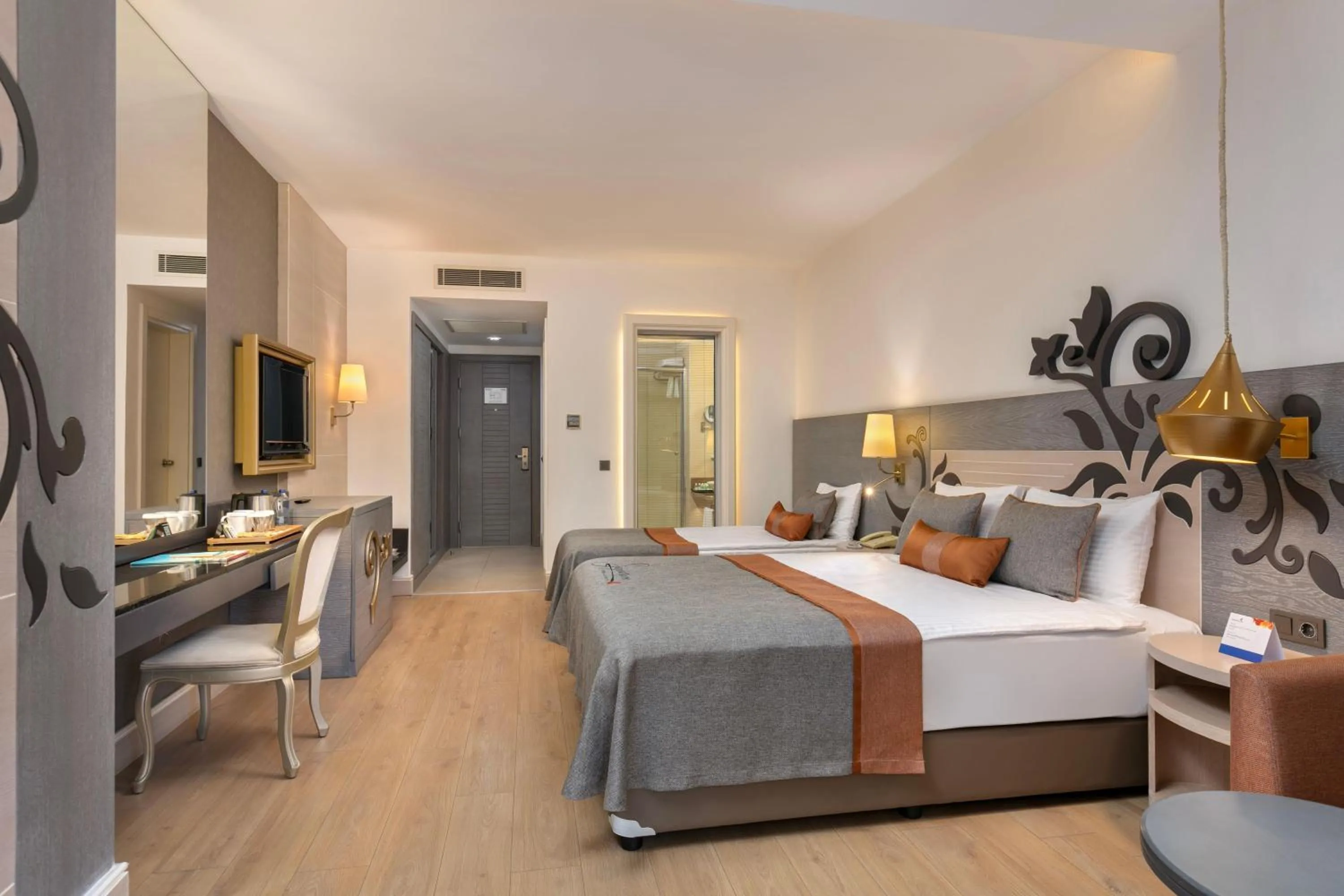 Photo of the whole room, Bed in Kirman Belazur Resort & Spa