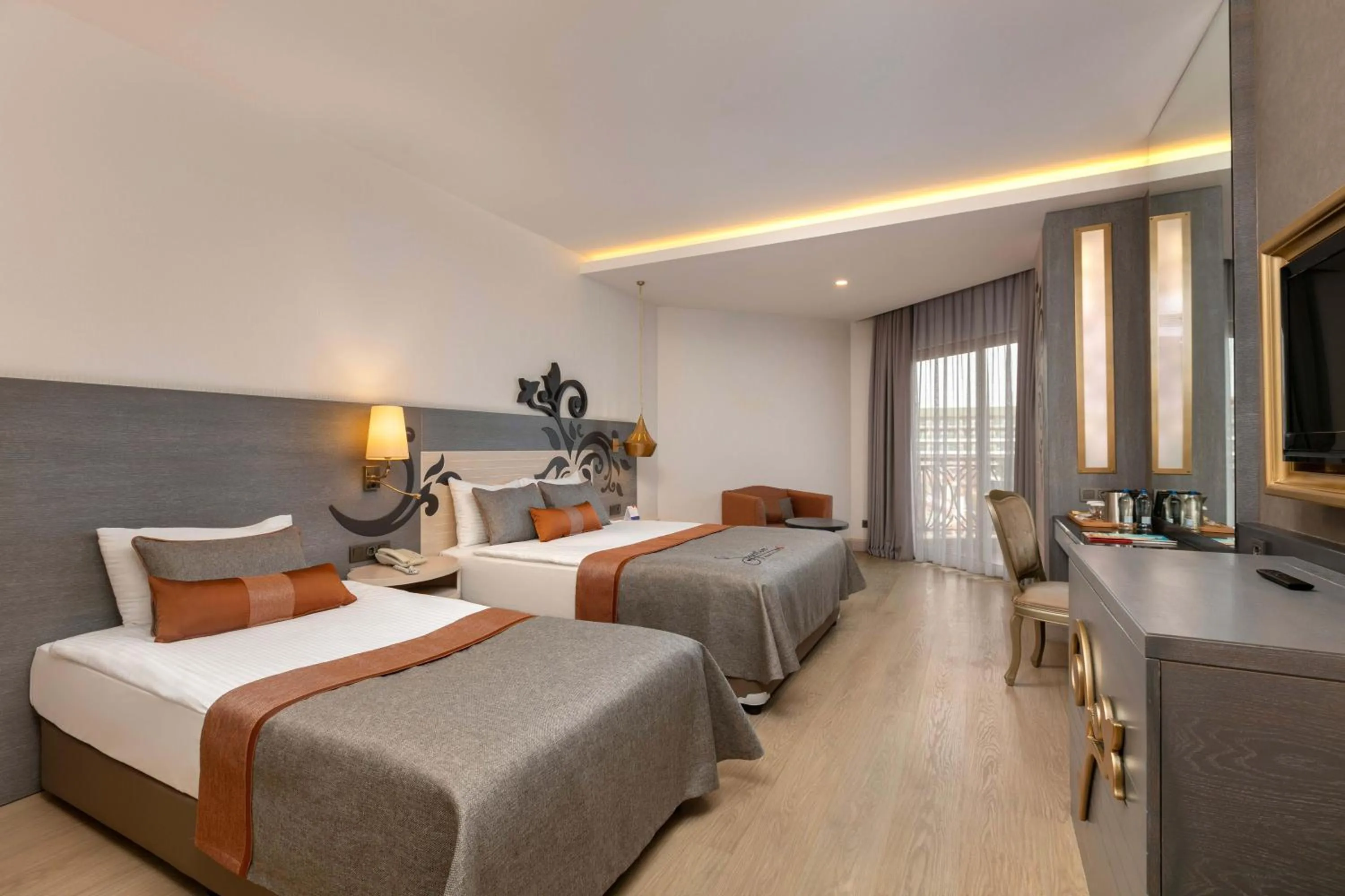 Photo of the whole room, Bed in Kirman Belazur Resort & Spa