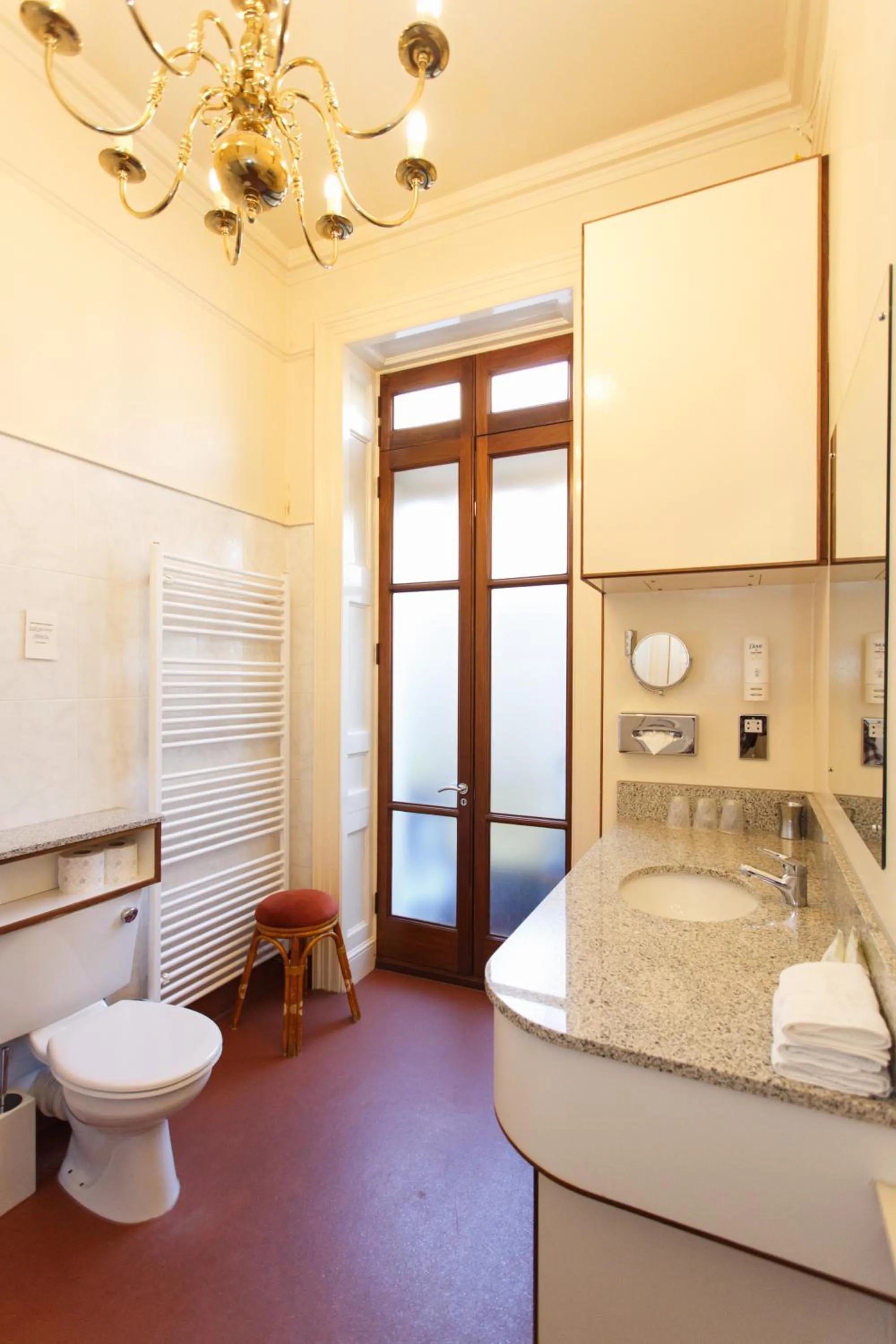 Toilet in Morgan Hotel