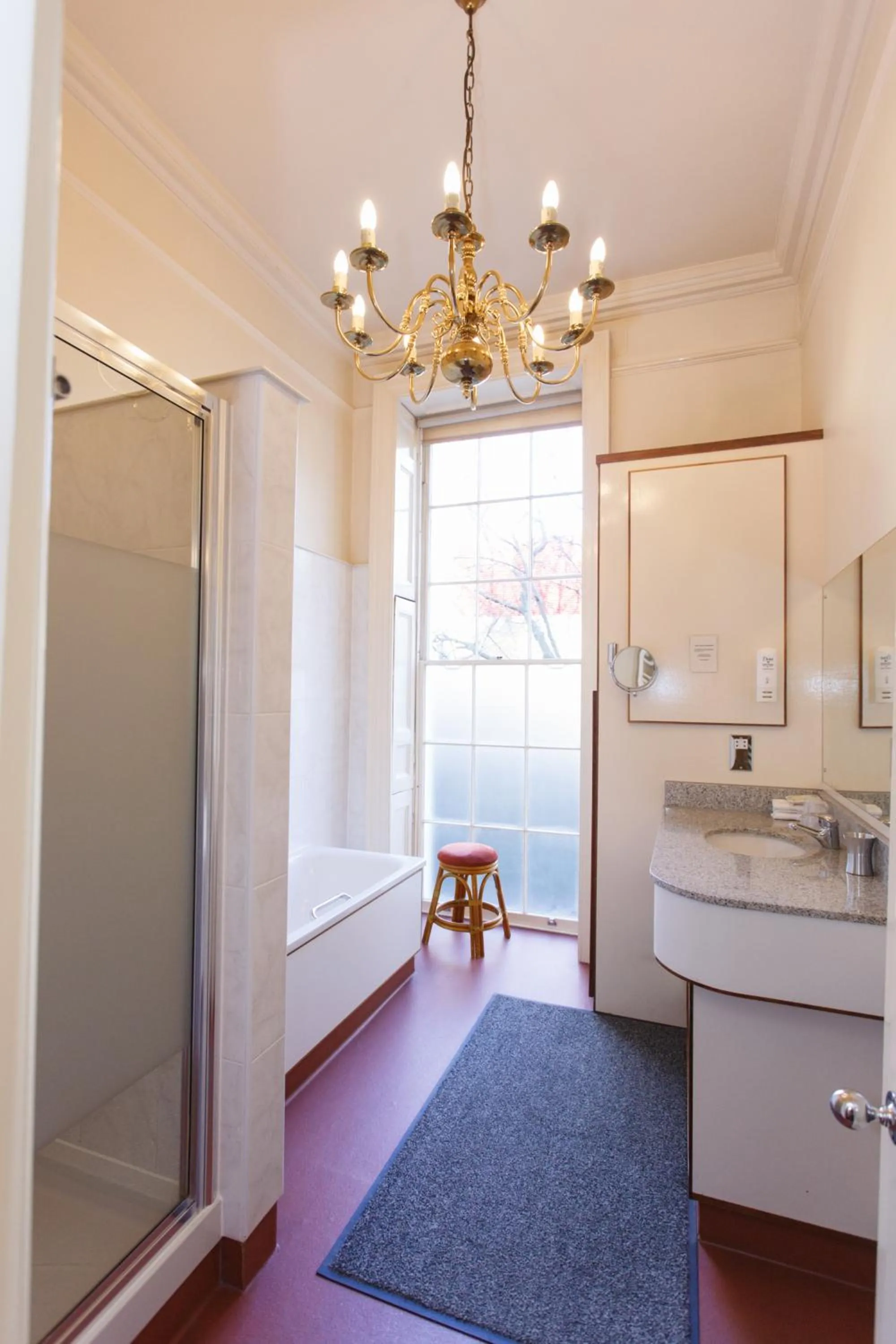 Toilet in Morgan Hotel