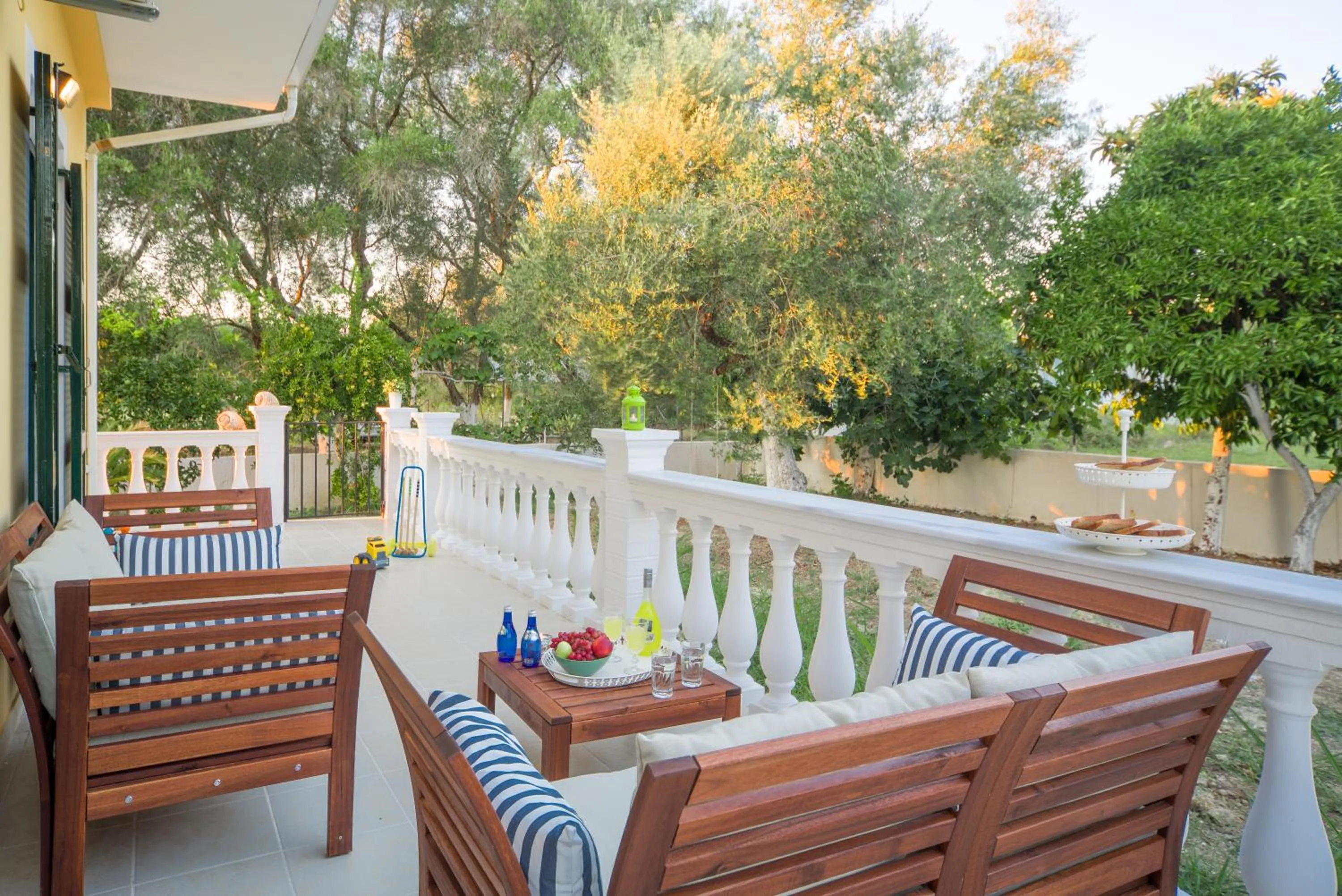 Balcony/Terrace in Karia Holiday Home