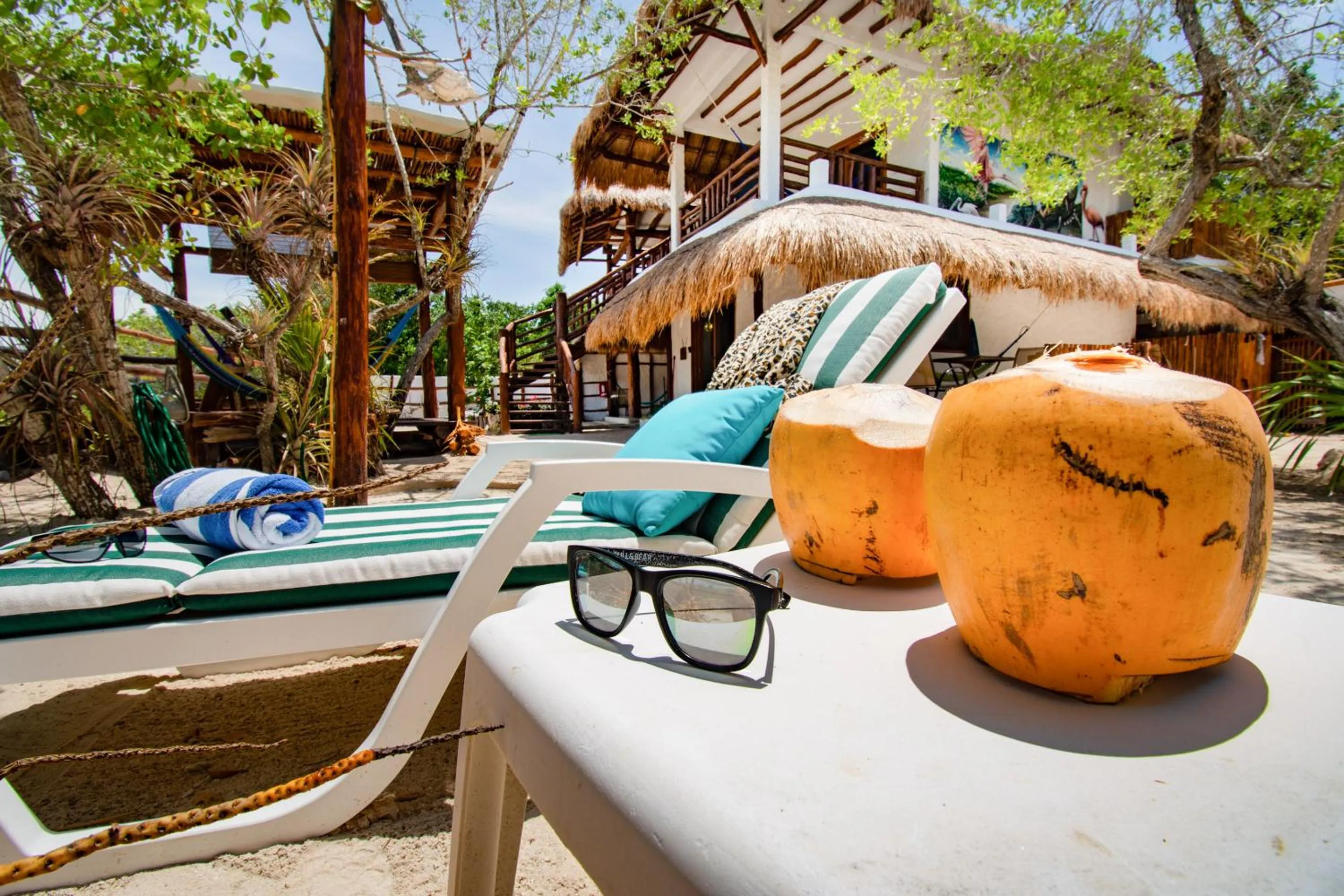 Patio in La Casa del Alux - Adults Only