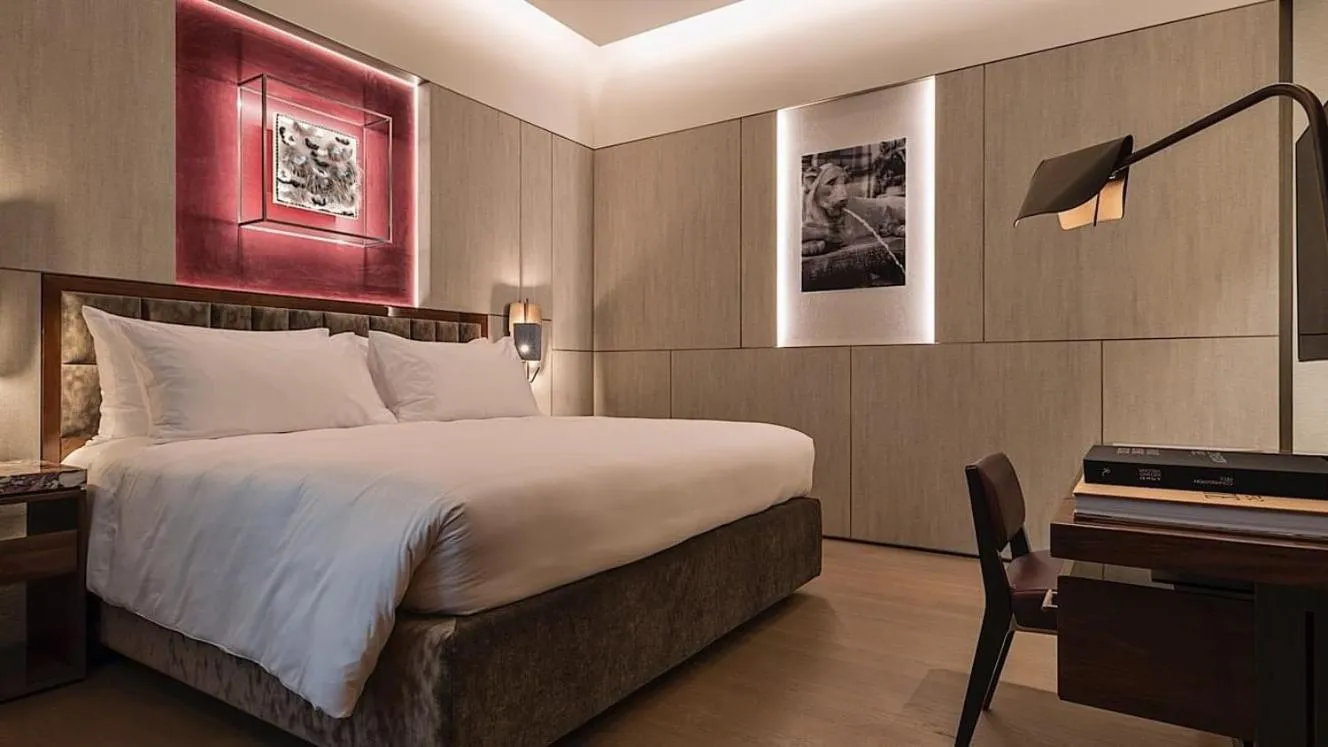 Bed in Fendi Private Suites - Small Luxury Hotels of the World