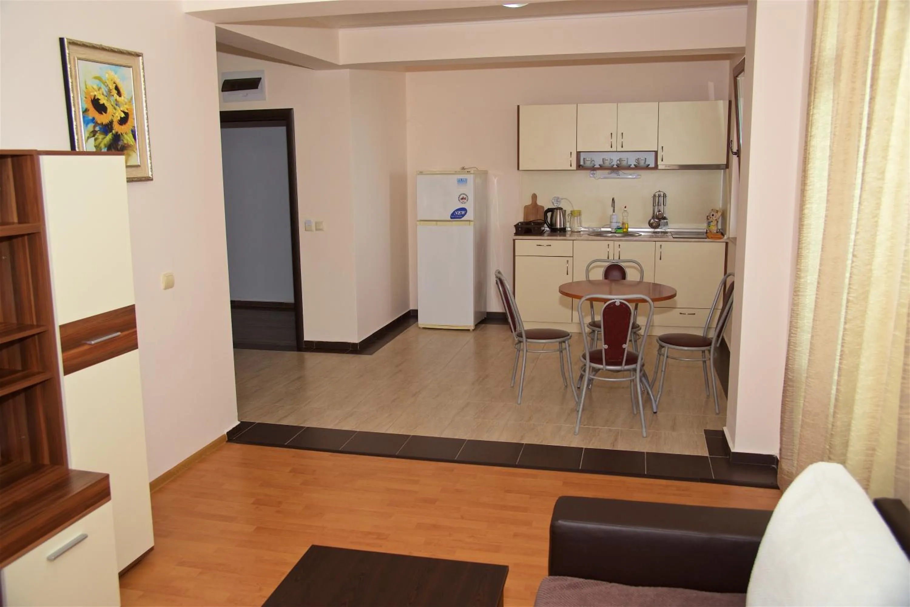 Kitchen or kitchenette in Hotel Fantasy Beach