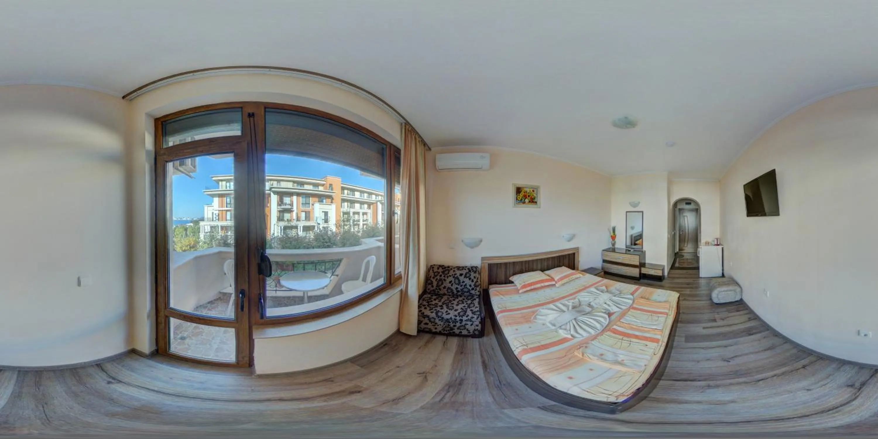 Bed in Hotel Fantasy Beach