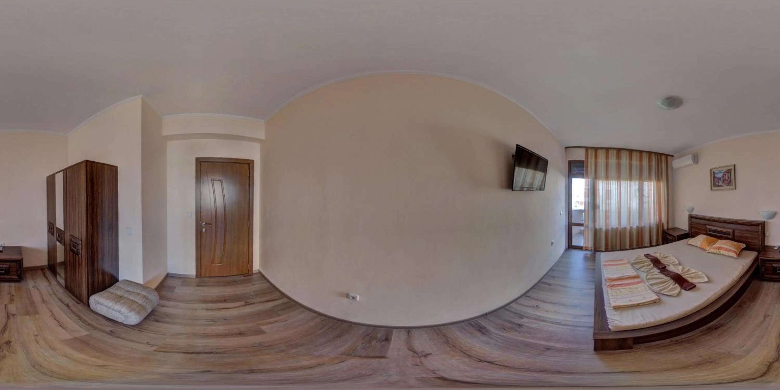 Bed in Hotel Fantasy Beach