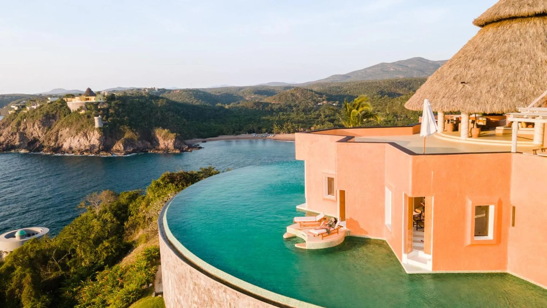 Bird's eye view in Iconic Villas in Careyes