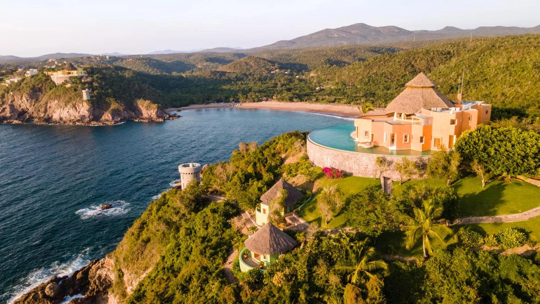 Bird's eye view in Iconic Villas in Careyes