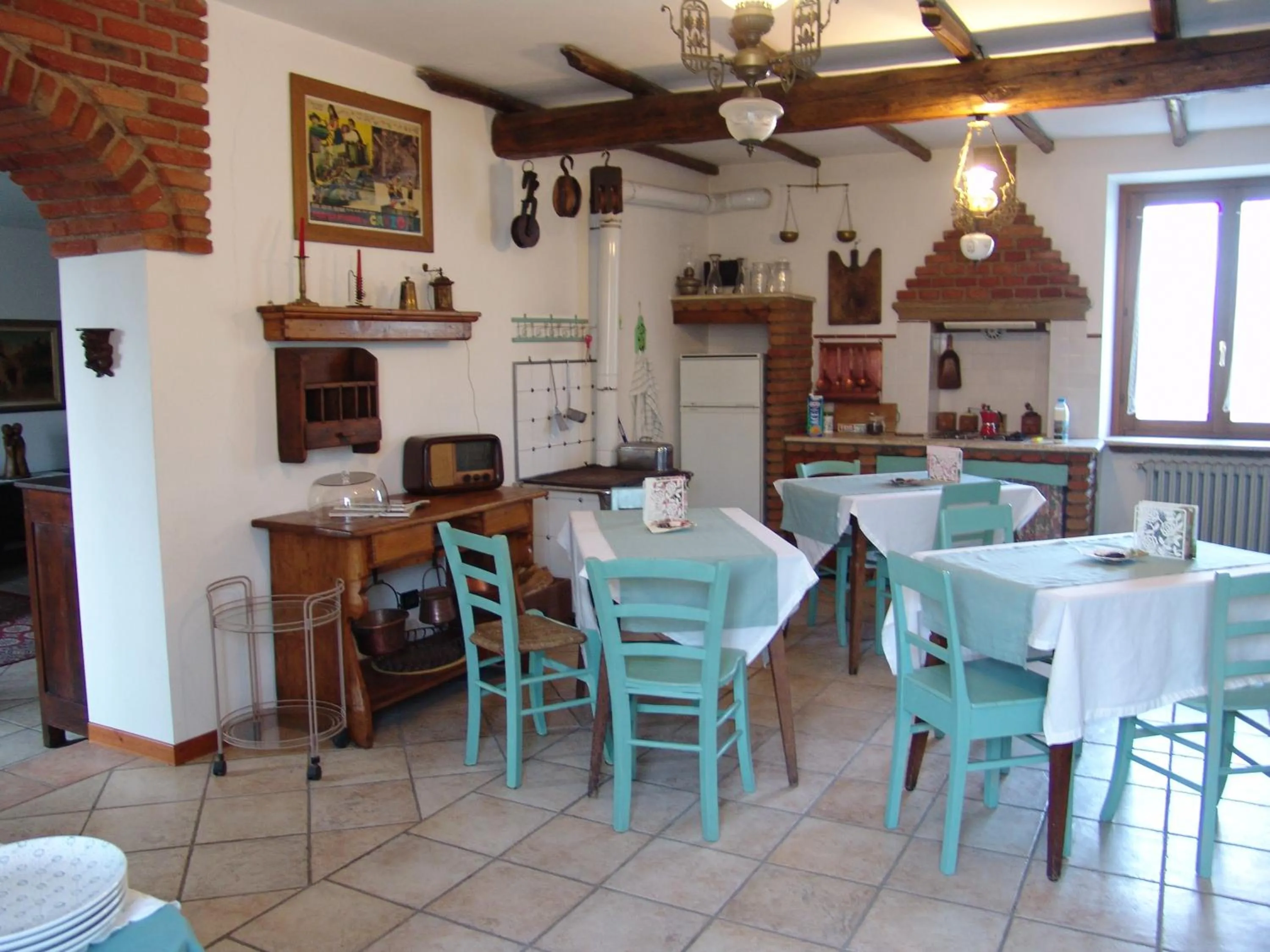 Kitchen or kitchenette in Casa Vacanze Cascina Campagnola