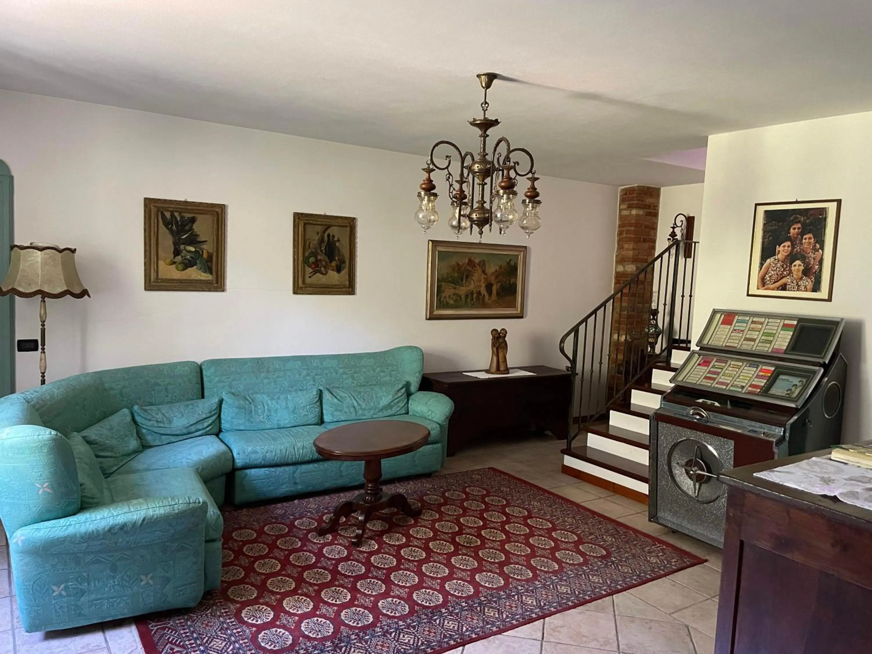 Seating area in Casa Vacanze Cascina Campagnola