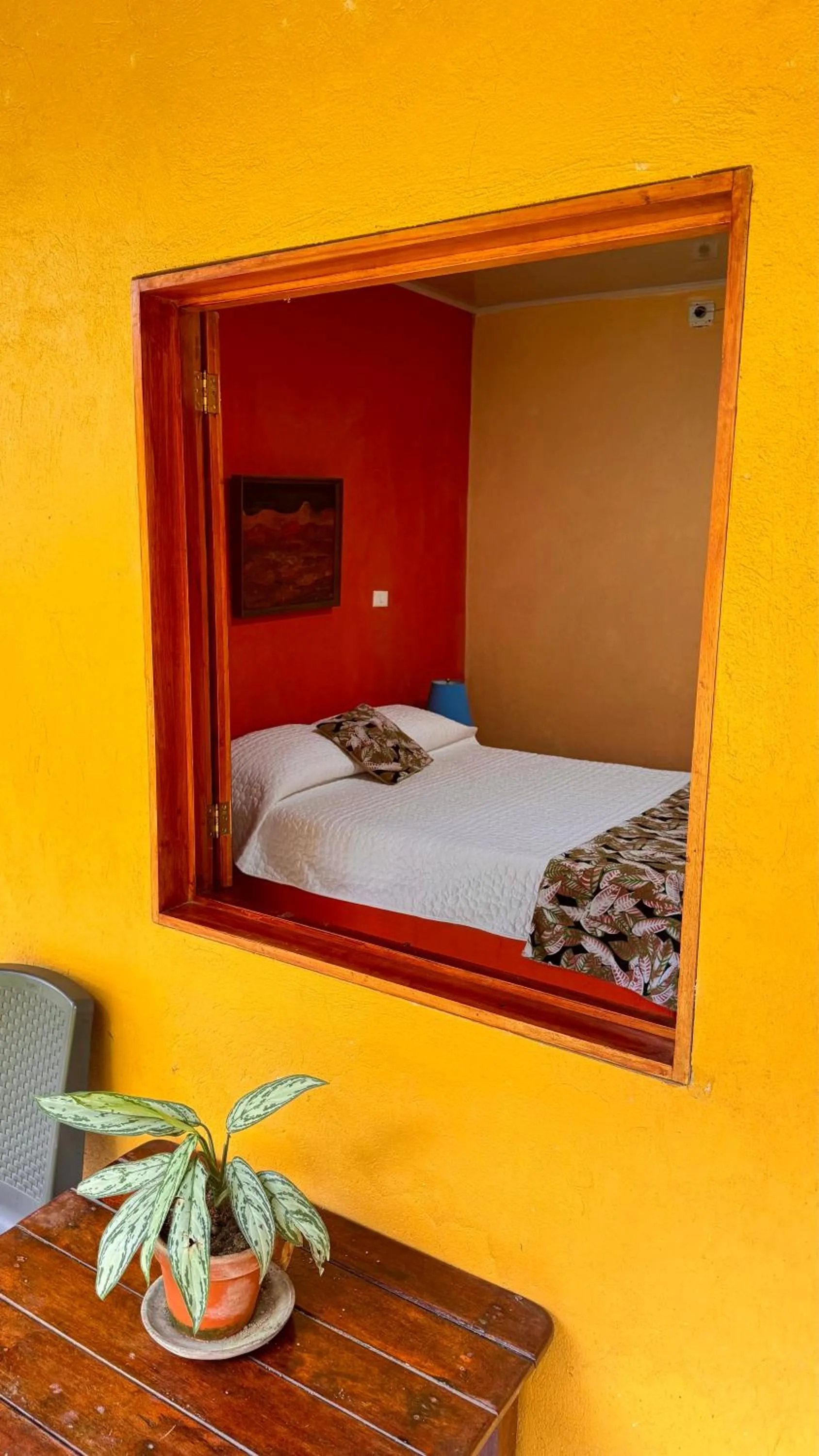 Bed in Posada Turística Rocas De Cabo Marzo