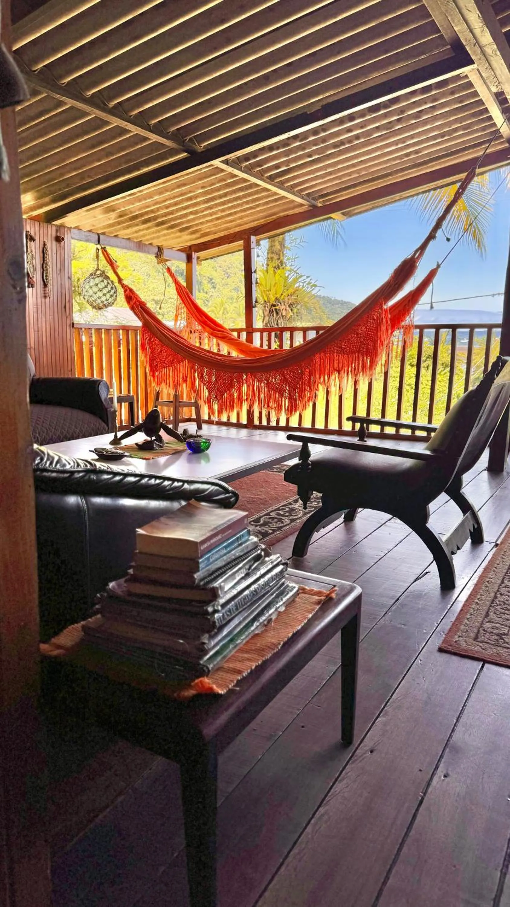 Living room in Posada Turística Rocas De Cabo Marzo