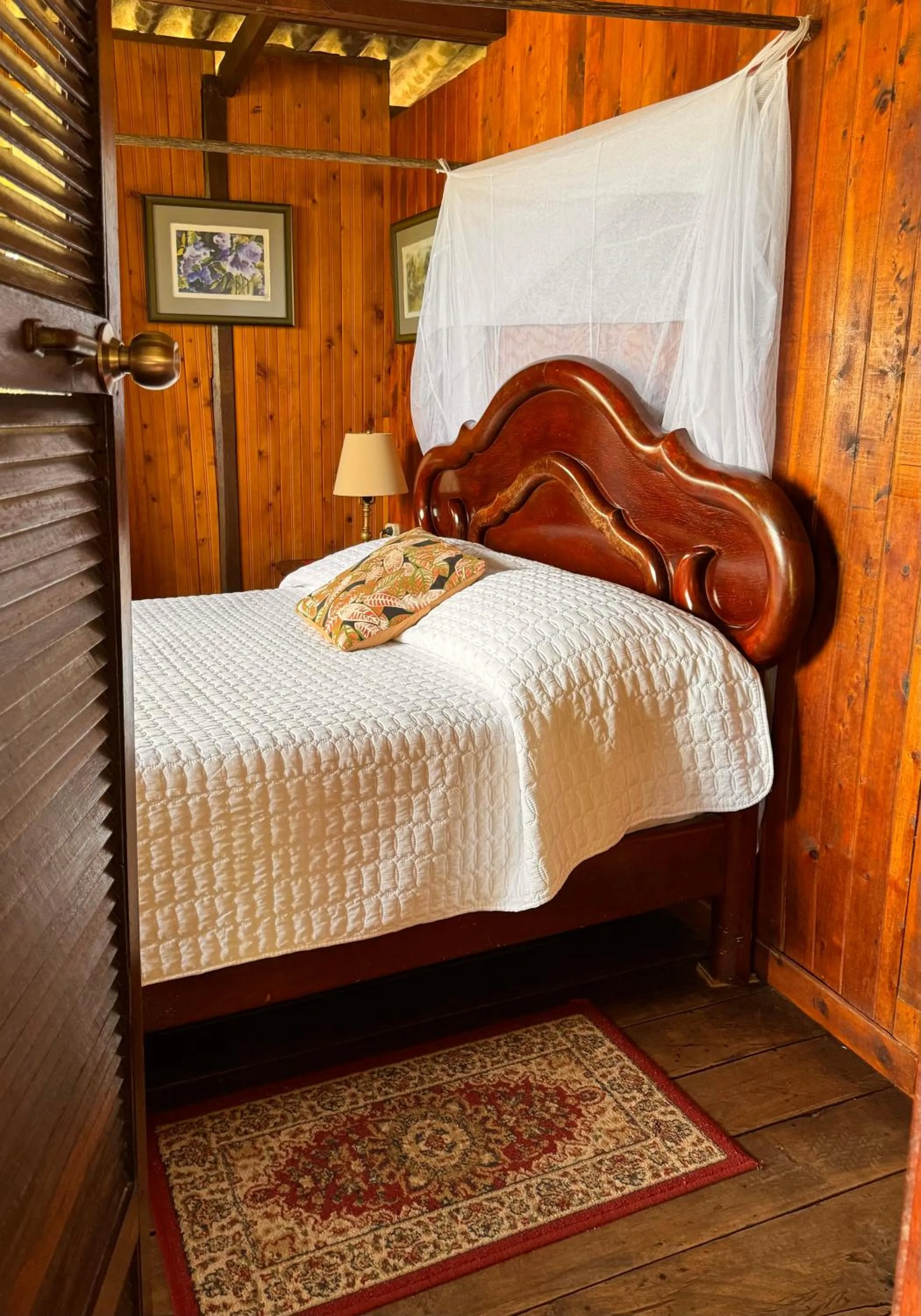 Bed in Posada Turística Rocas De Cabo Marzo