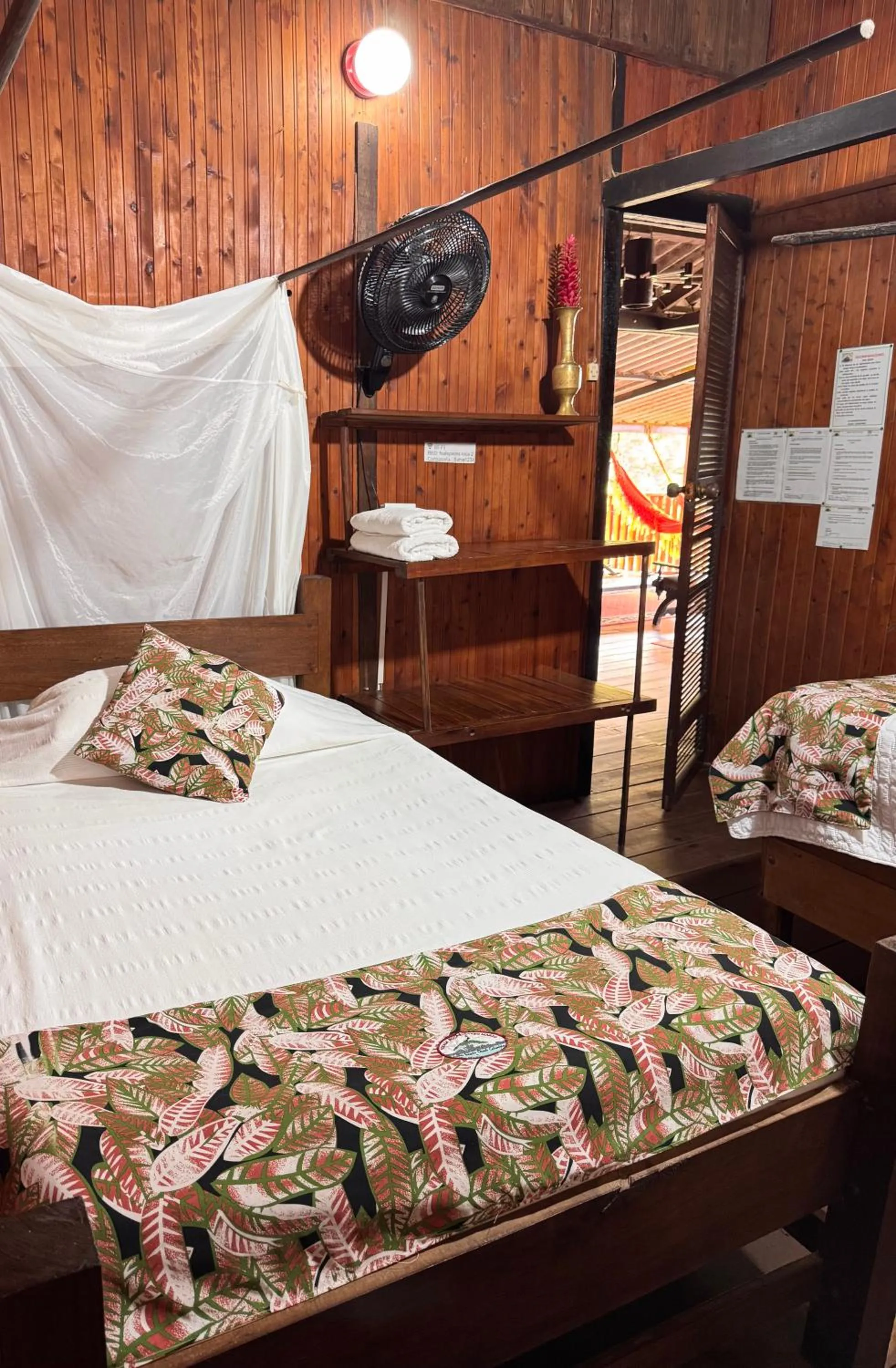 Bed in Posada Turística Rocas De Cabo Marzo