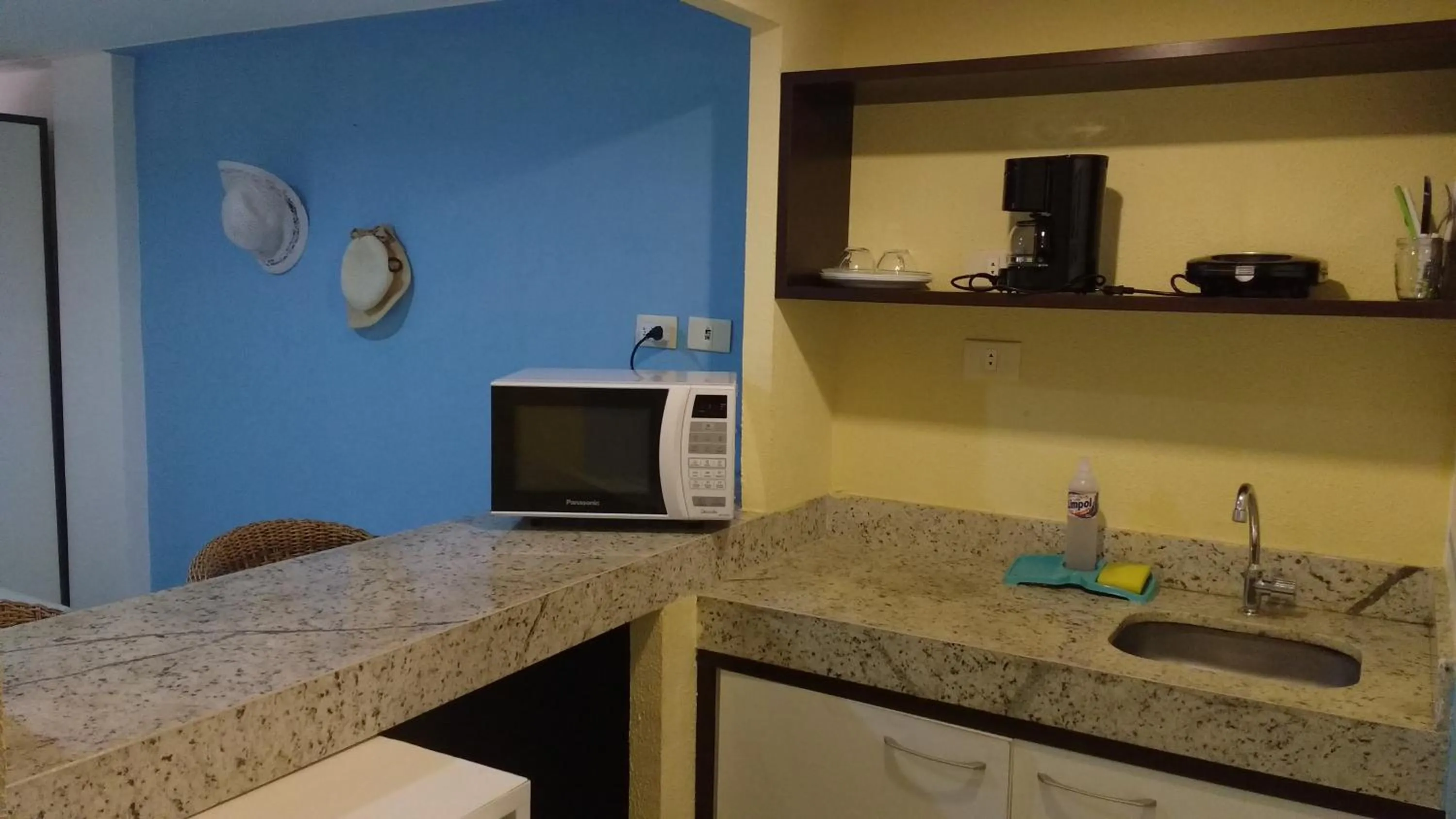 Kitchen or kitchenette in Pipa's Bay Apartamentos