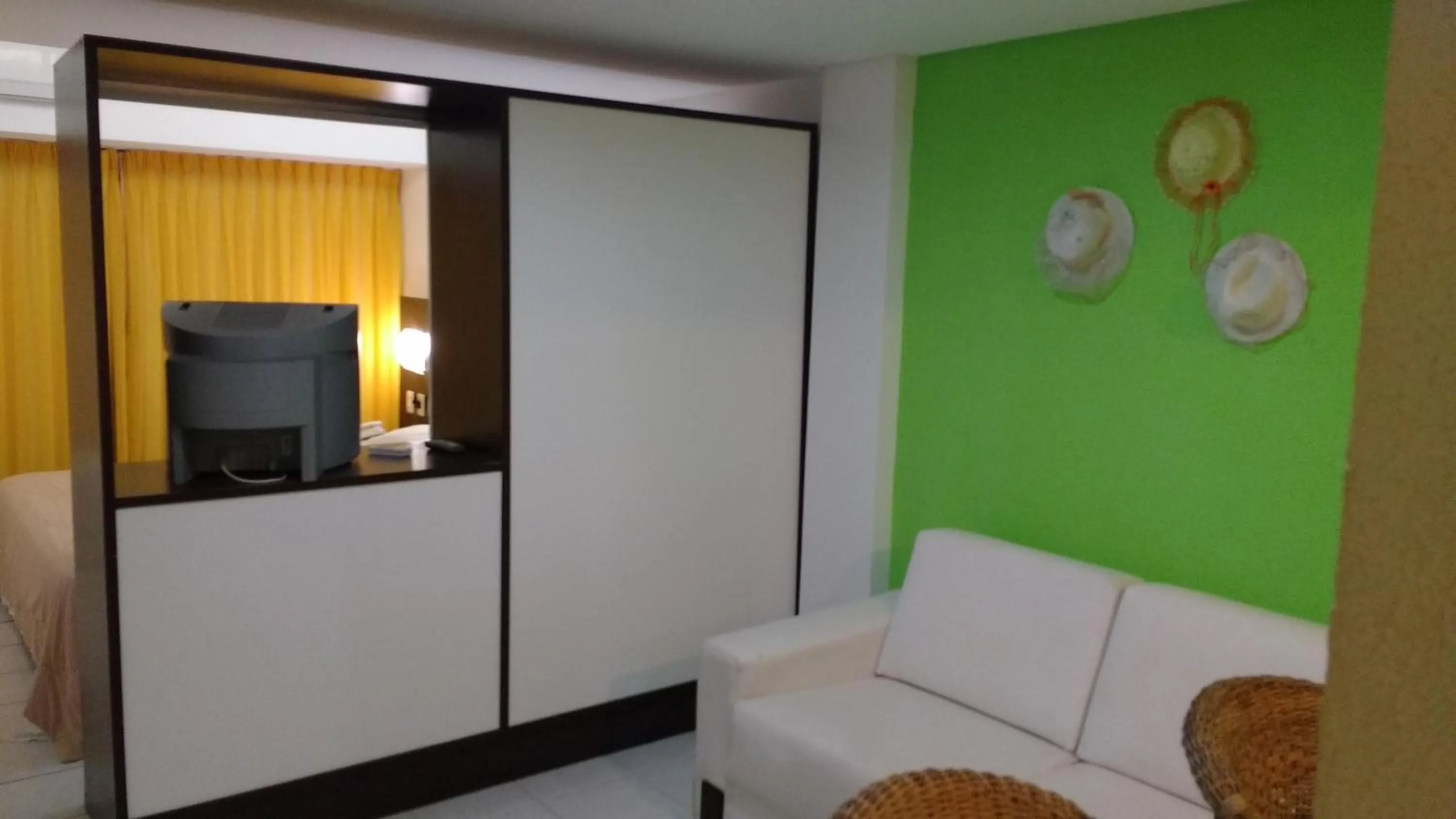 Bed in Pipa's Bay Apartamentos