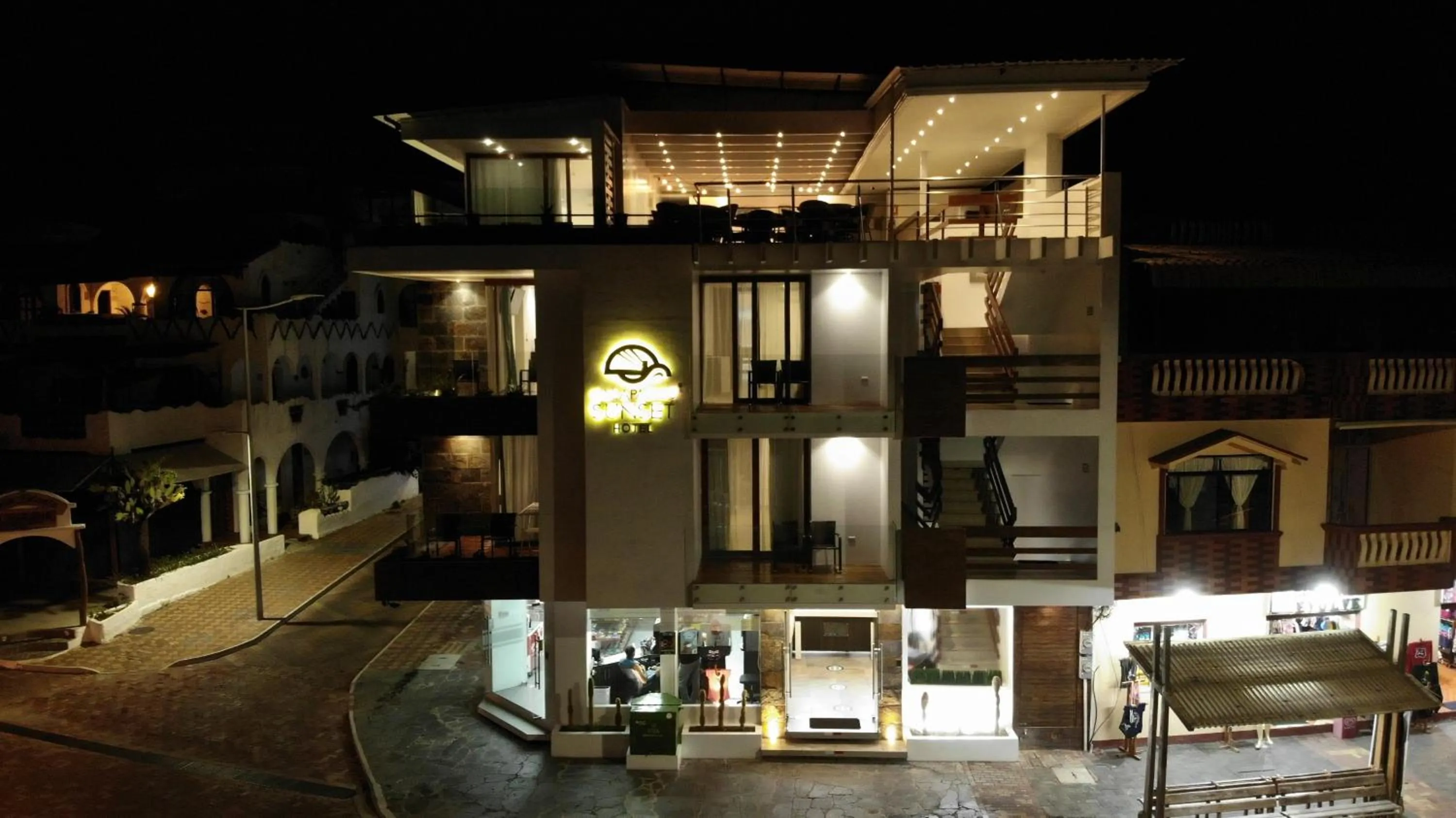 Property building in Galapagos Sunset Hotel