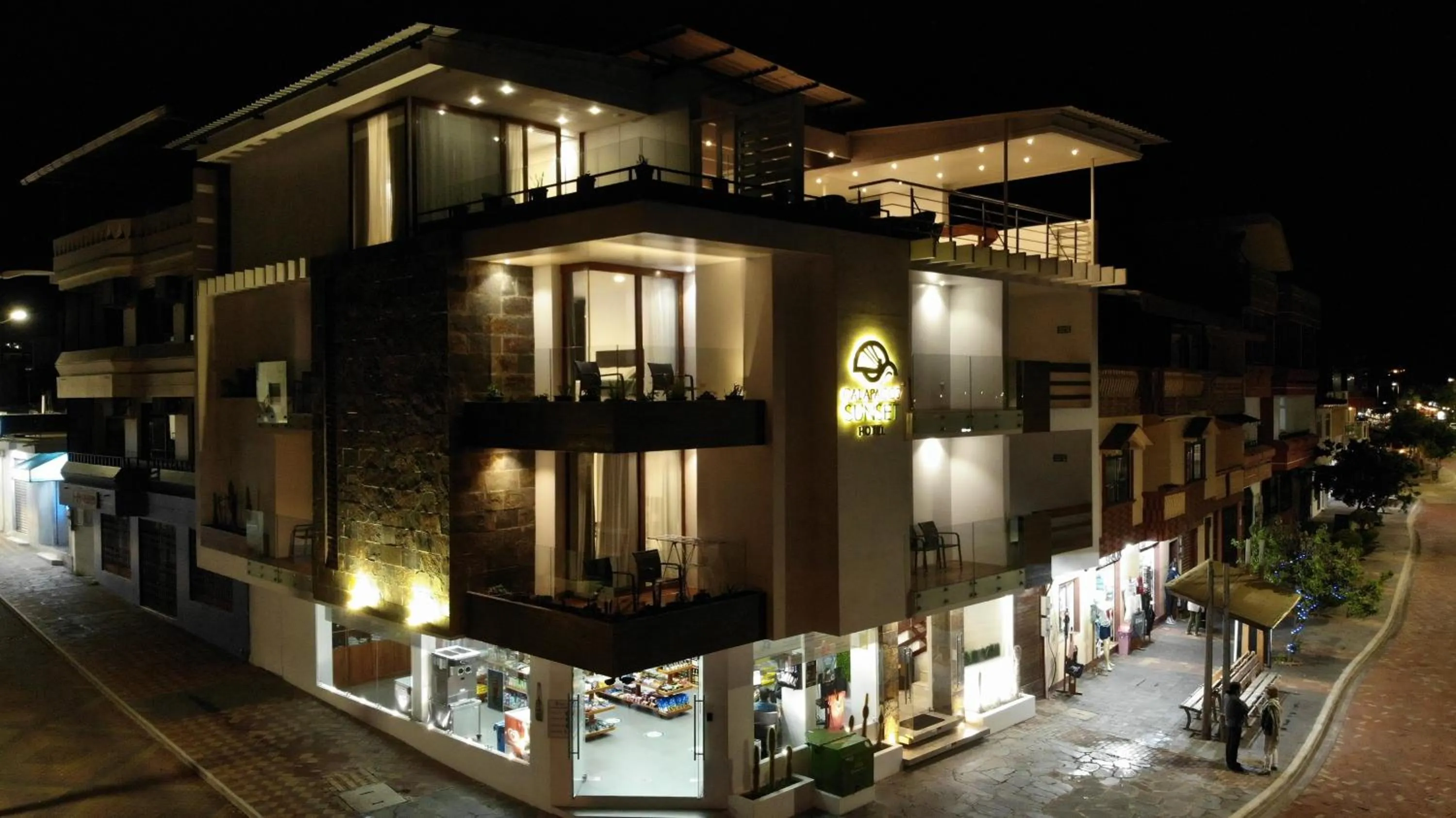Property building in Galapagos Sunset Hotel