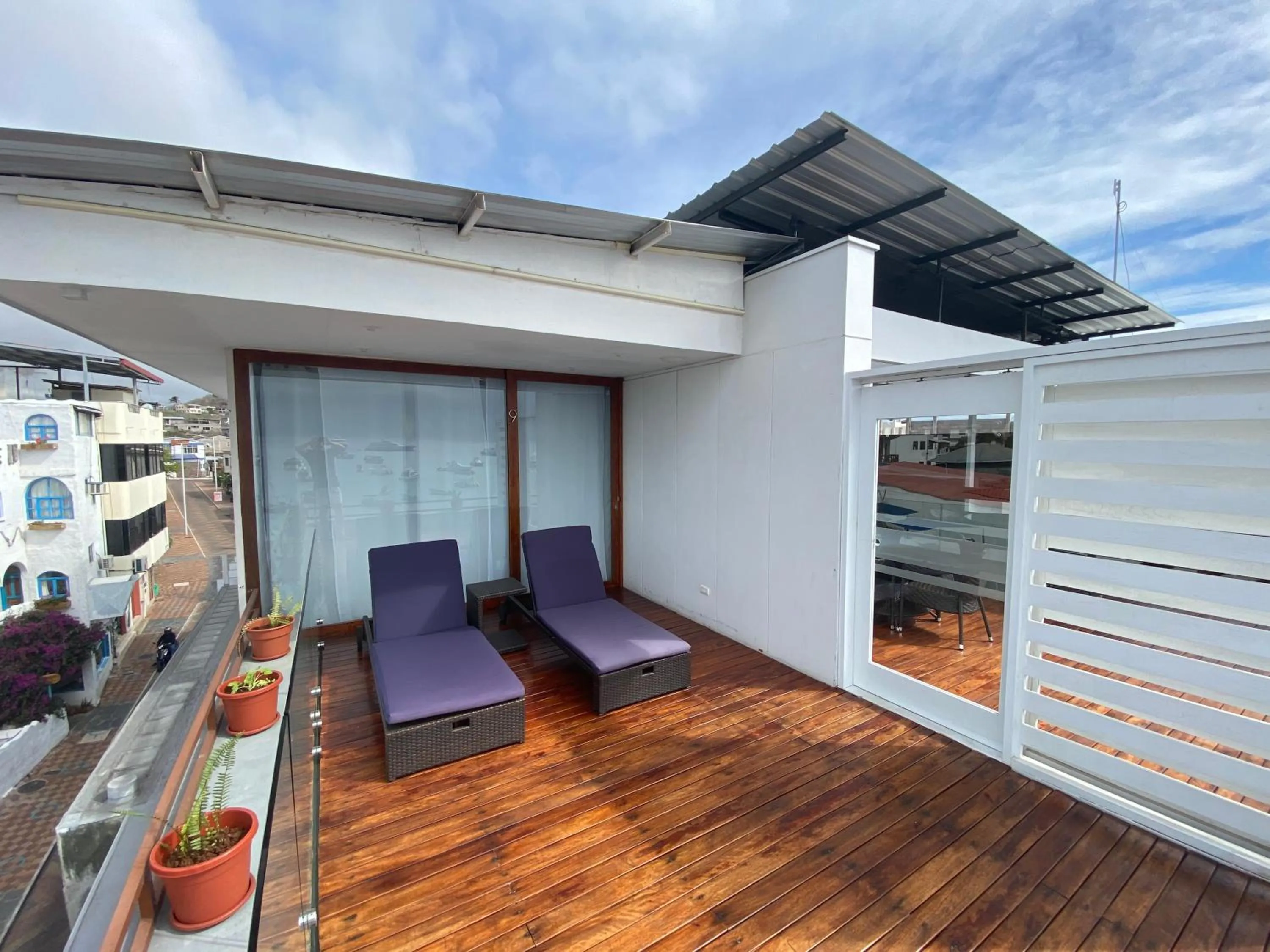 Balcony/Terrace in Galapagos Sunset Hotel