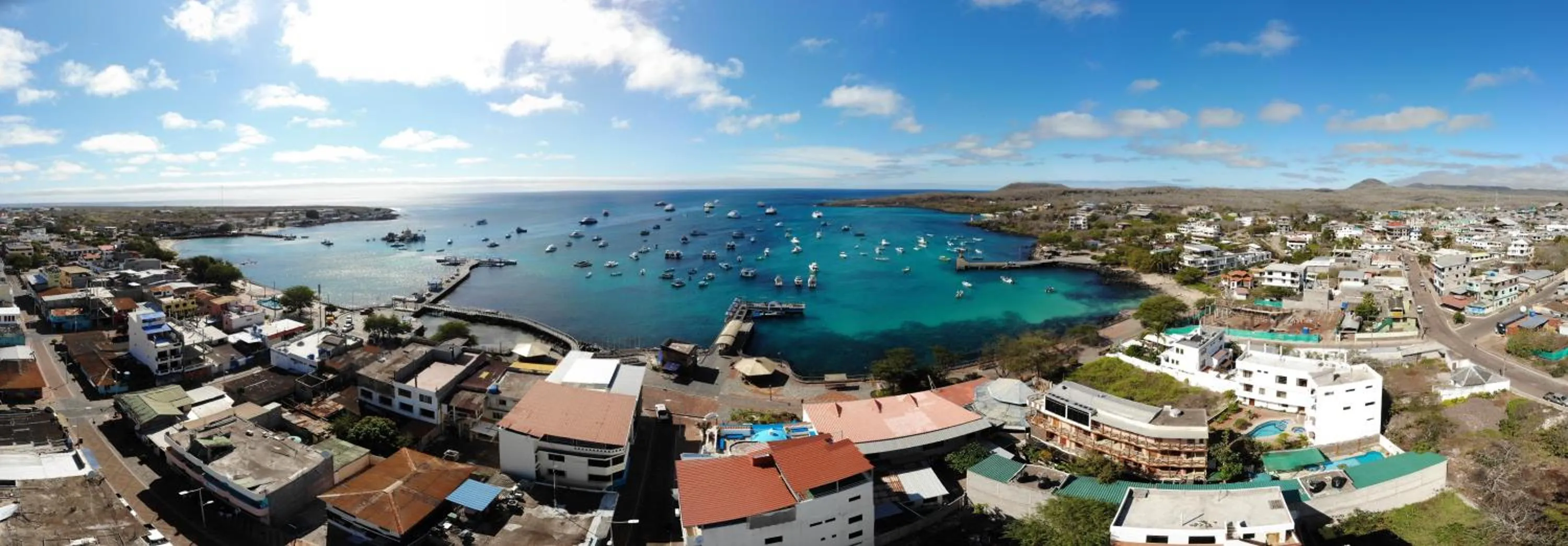 City view in Galapagos Sunset Hotel