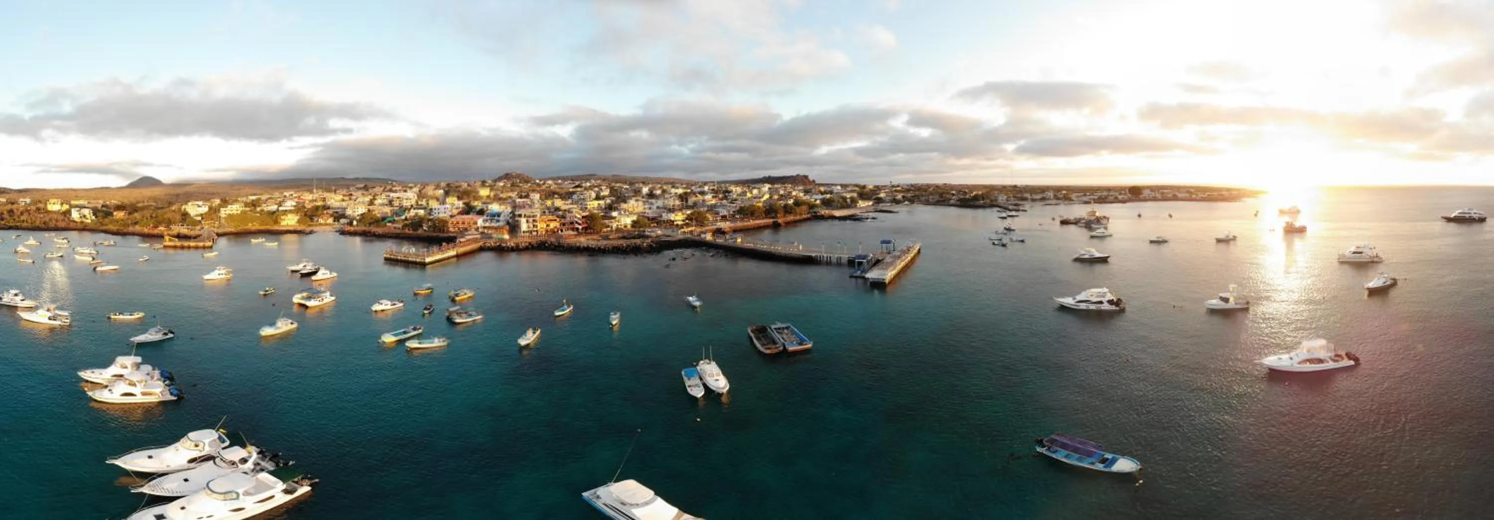 City view in Galapagos Sunset Hotel