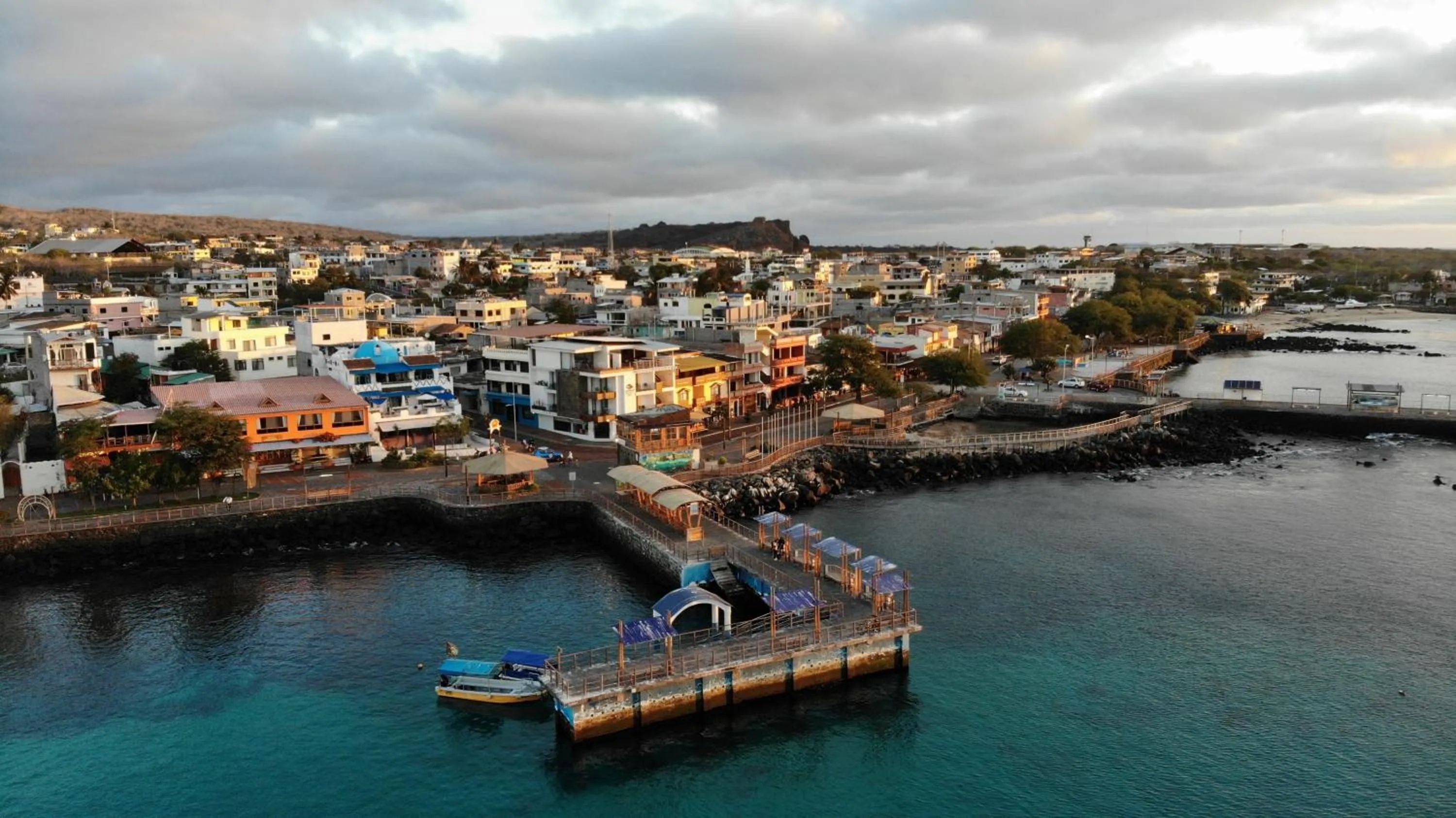 City view in Galapagos Sunset Hotel