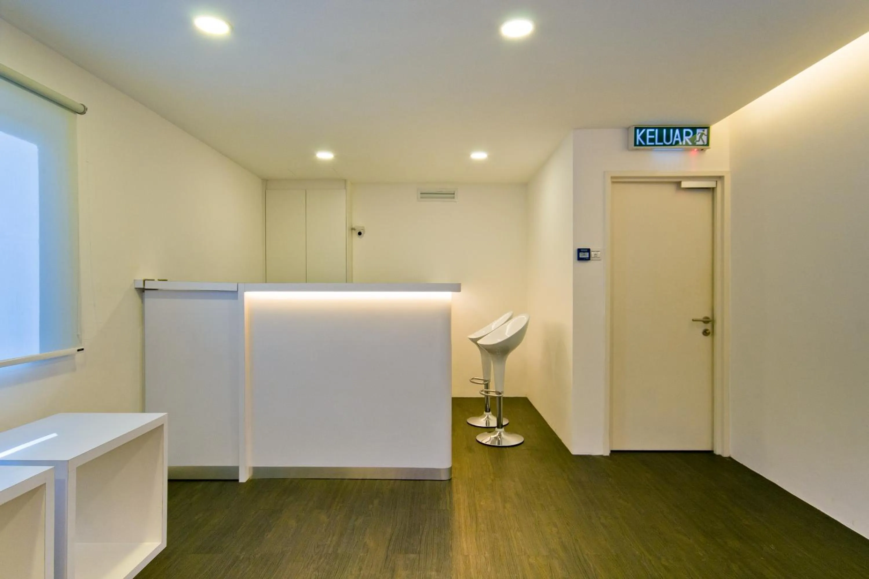 Decorative detail in M Qube Hotel