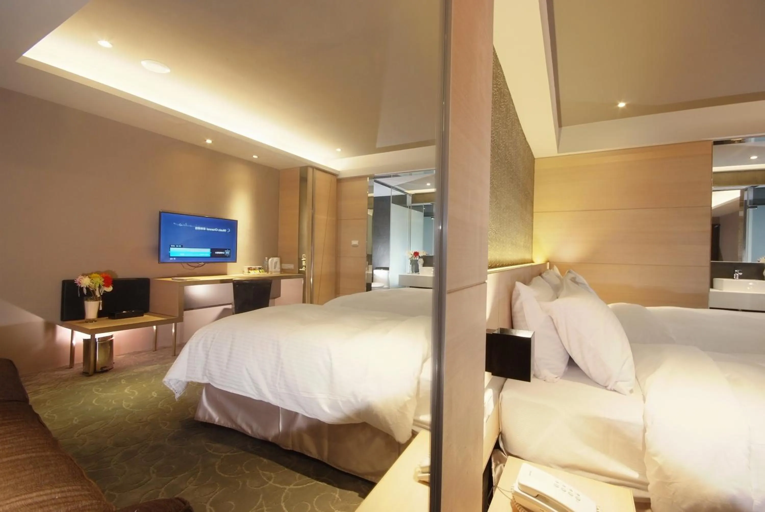 Decorative detail, Bed in Guest Hotel