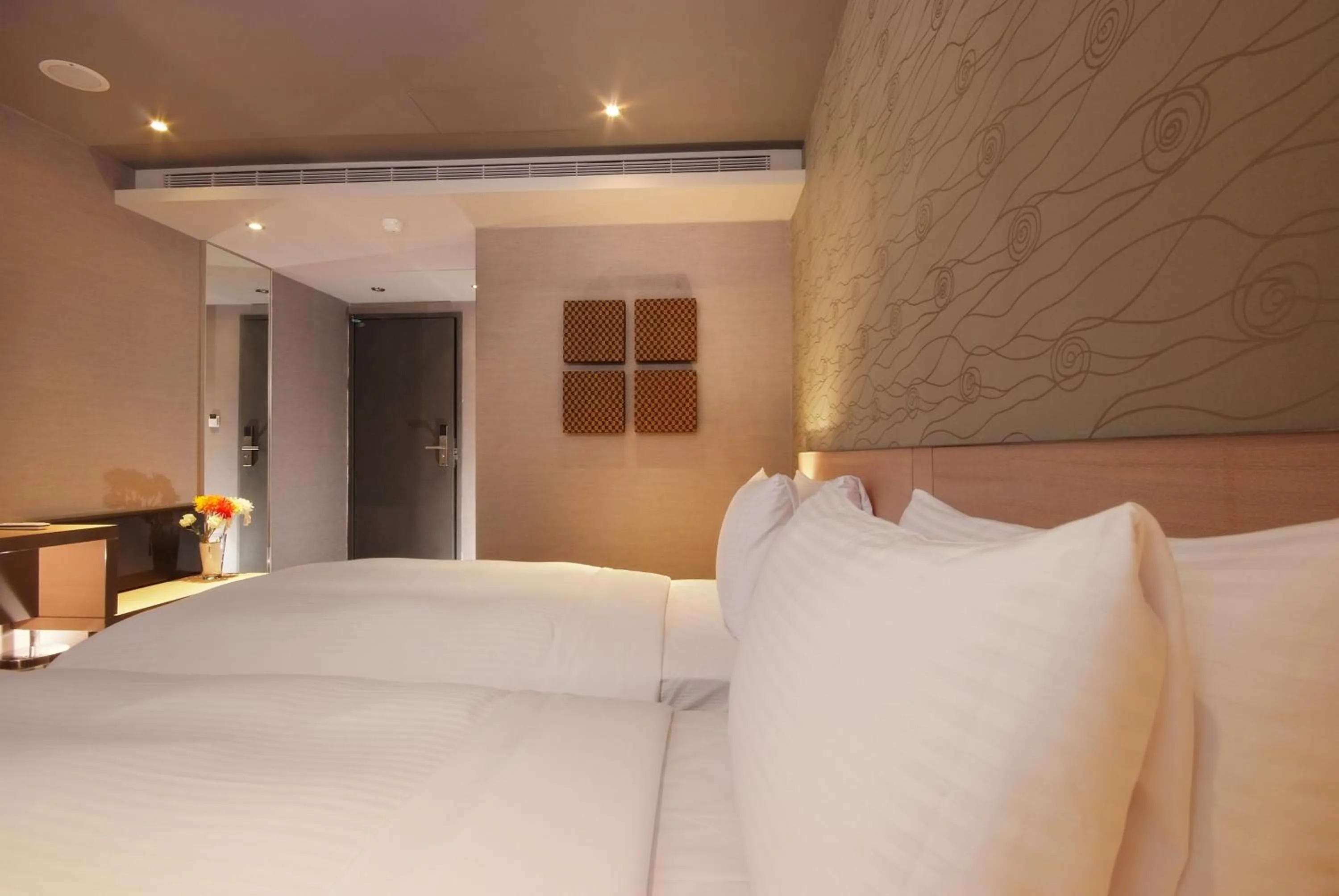 Decorative detail, Bed in Guest Hotel