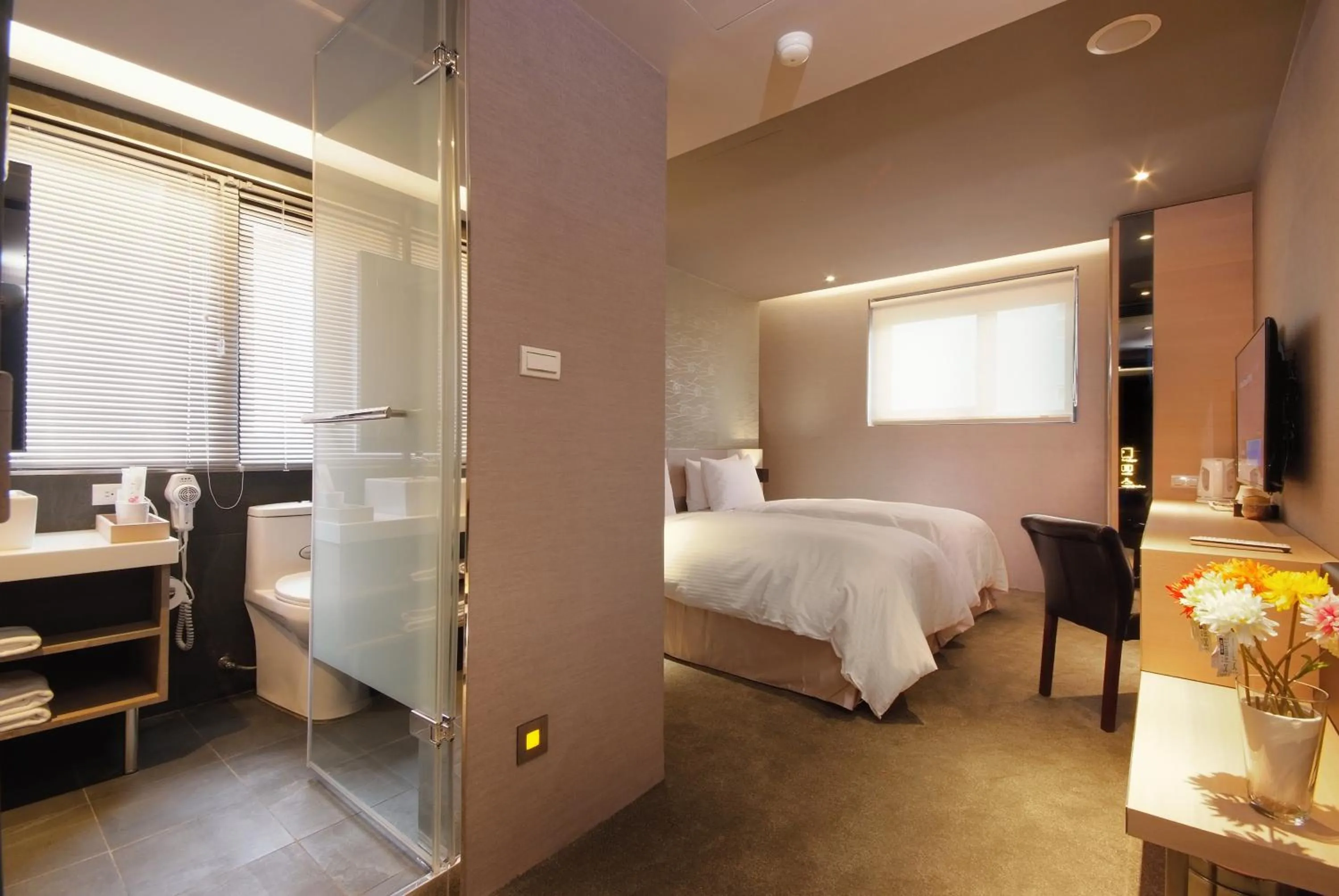 Decorative detail, Bed in Guest Hotel