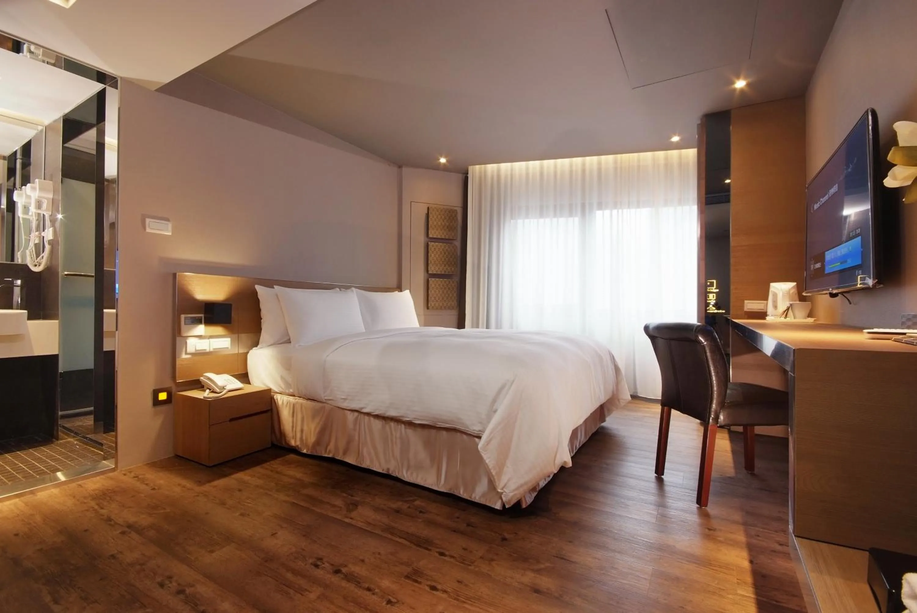 Decorative detail, Bed in Guest Hotel