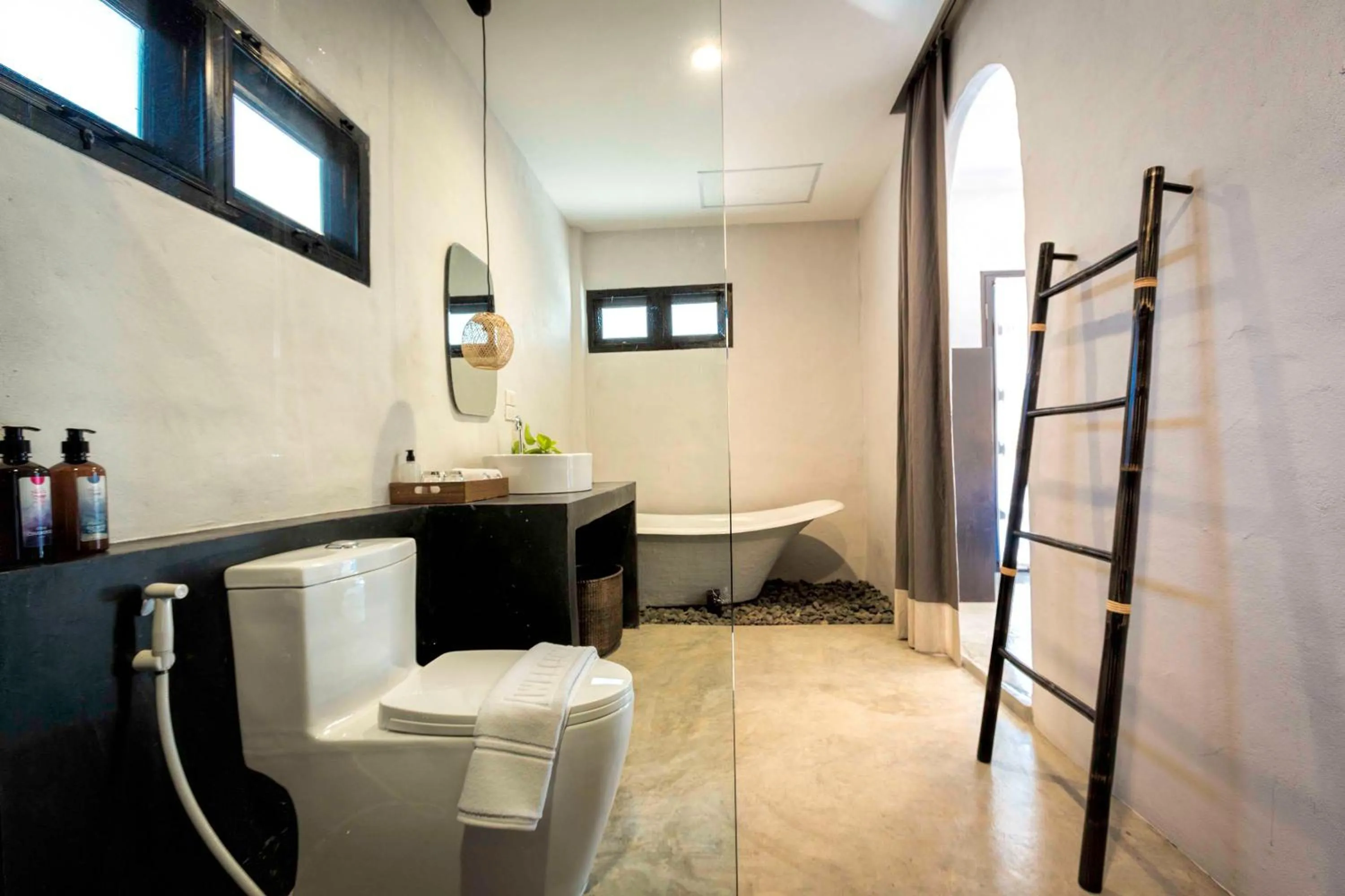 Bathroom in Chotana Villa Hotel Chiang Mai