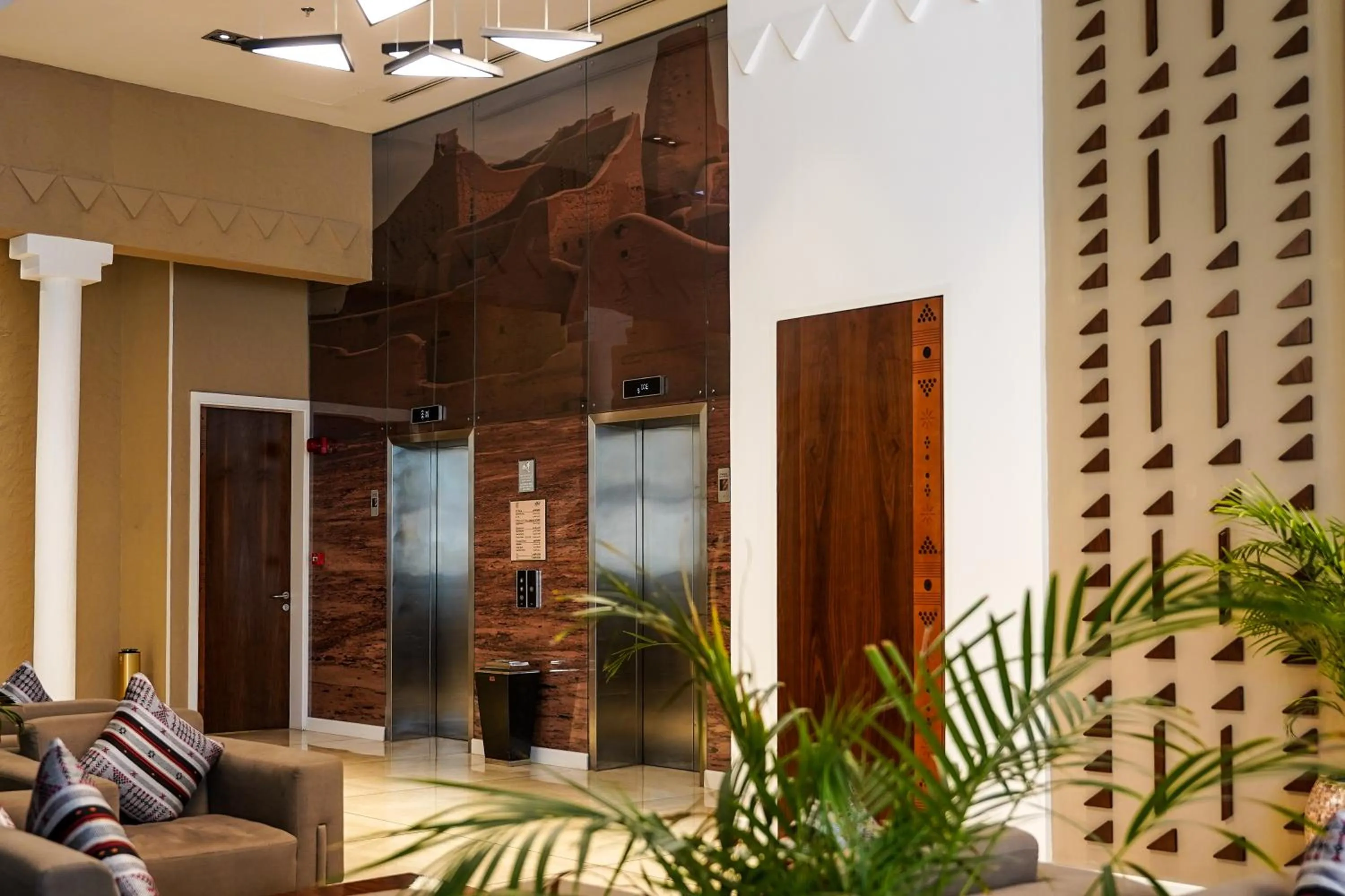 elevator in Awfad Hotel