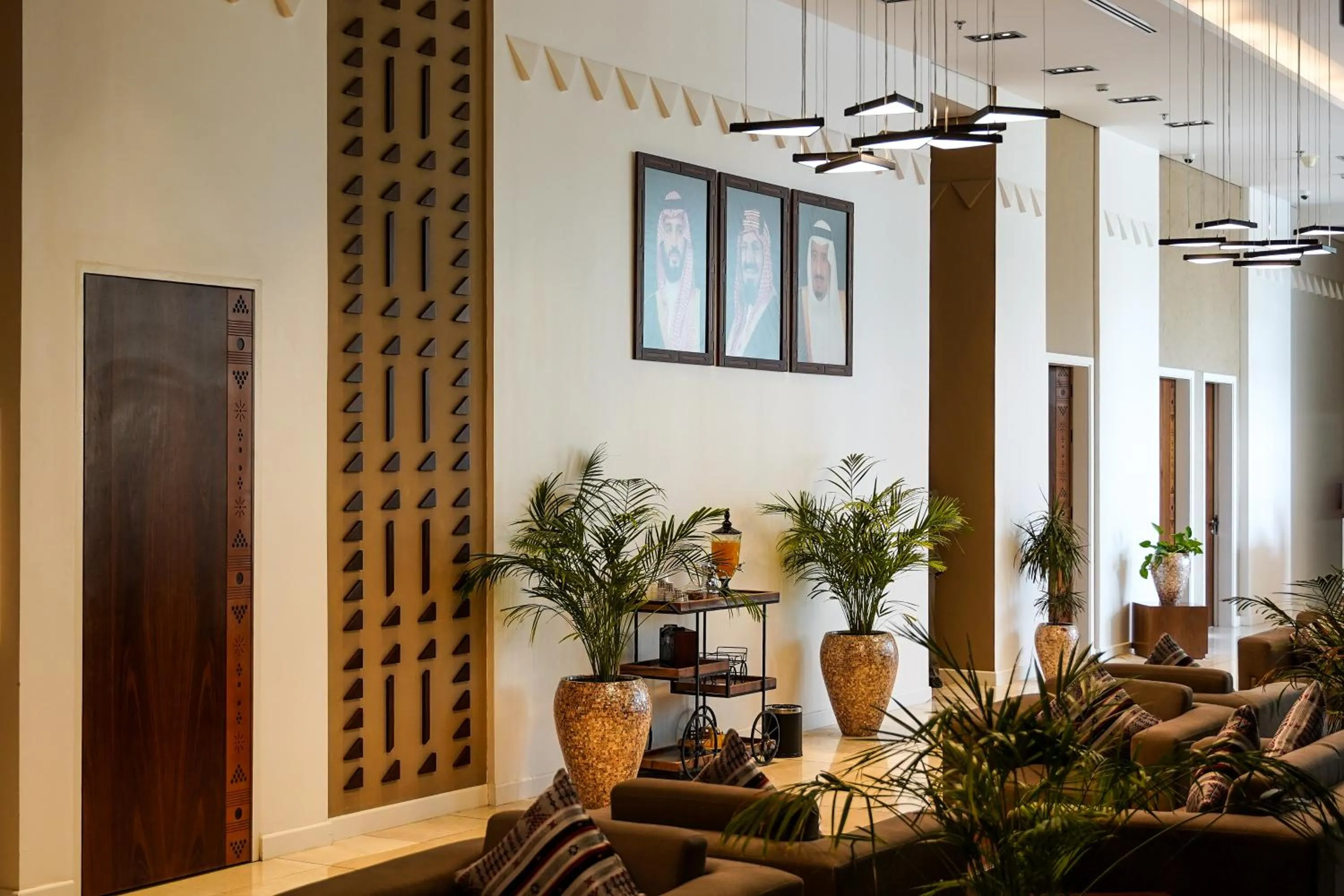 Seating area in Awfad Hotel