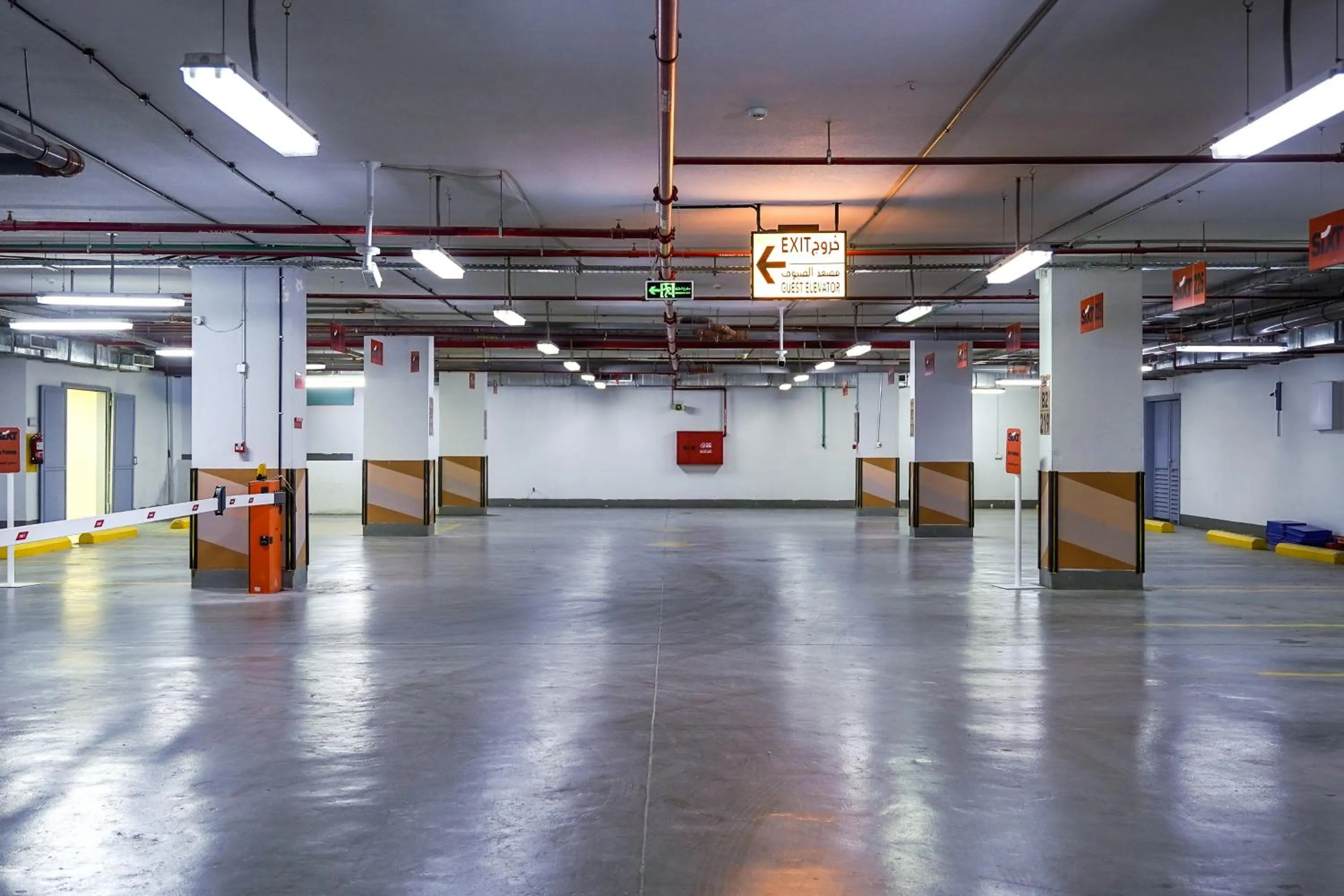 Parking in Awfad Hotel