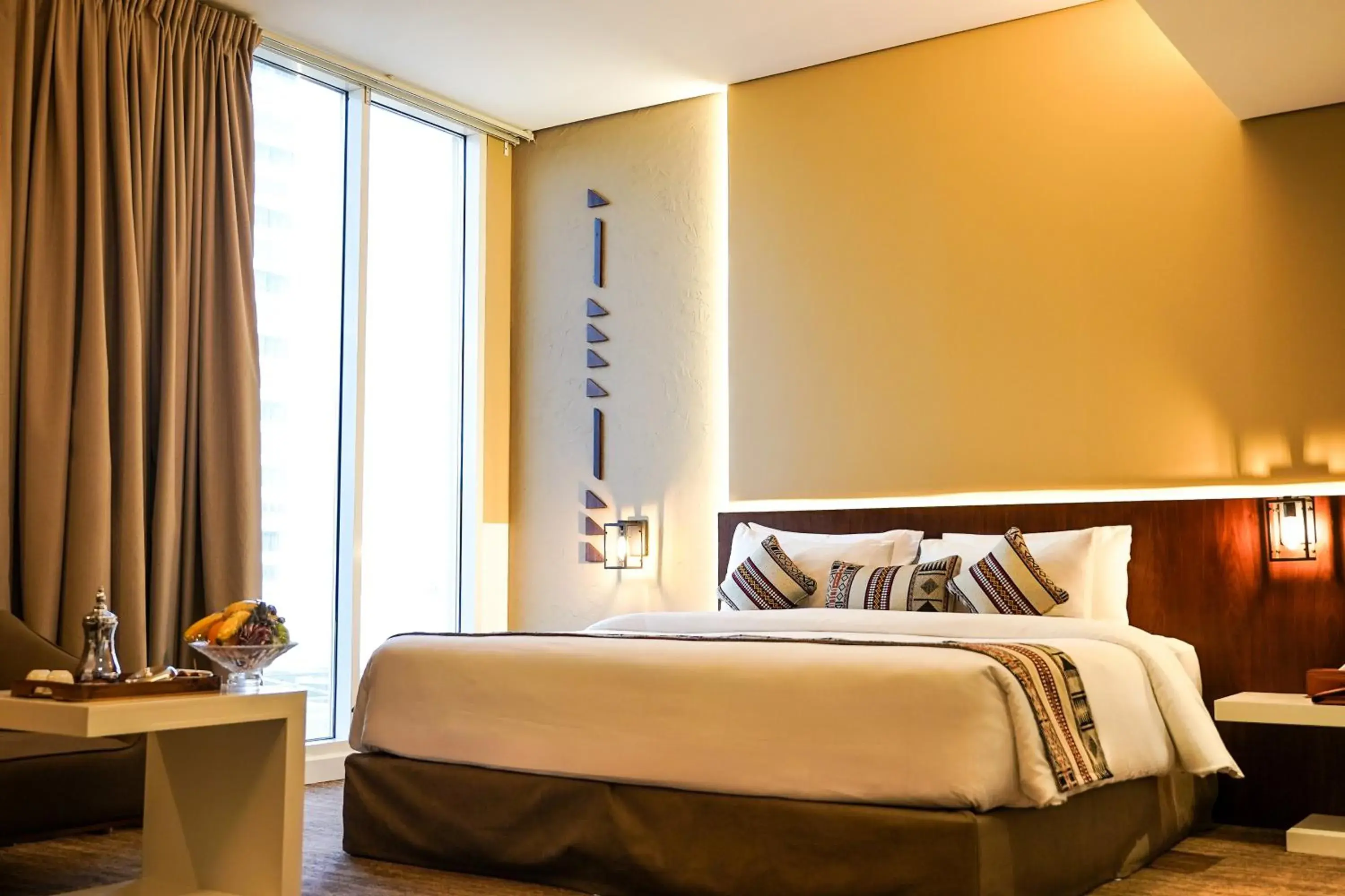 Bed in Awfad Hotel Bed in Awfad Hotel