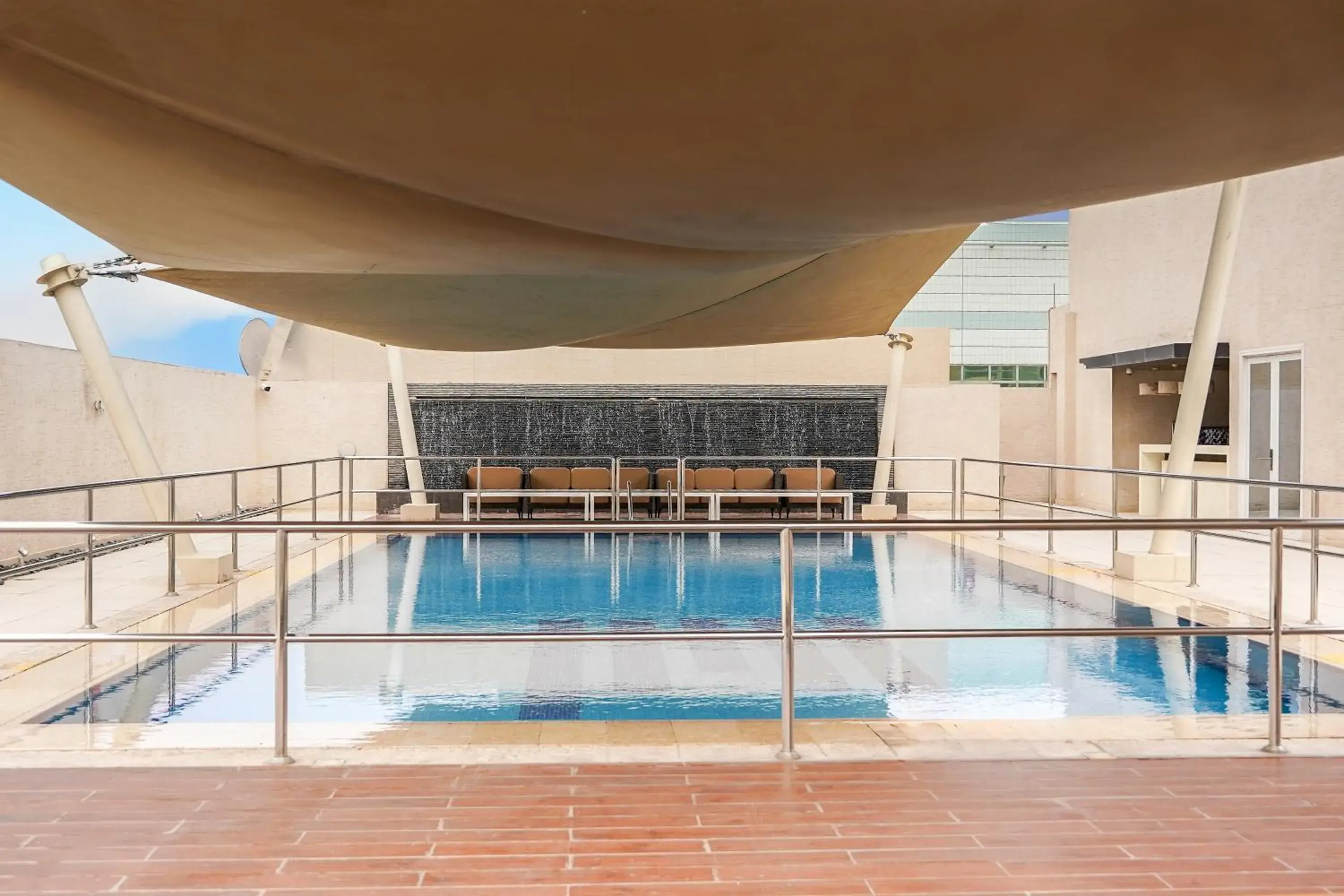 Swimming pool in Awfad Hotel Swimming pool in Awfad Hotel