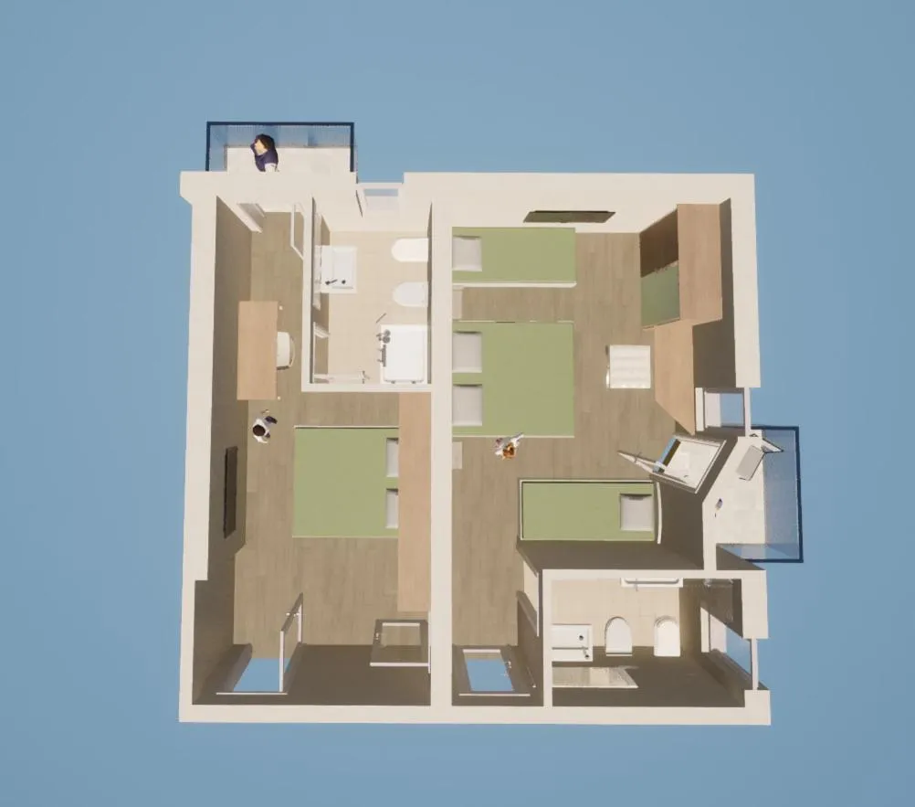 Floor plan in Hotel Palma de Majorca