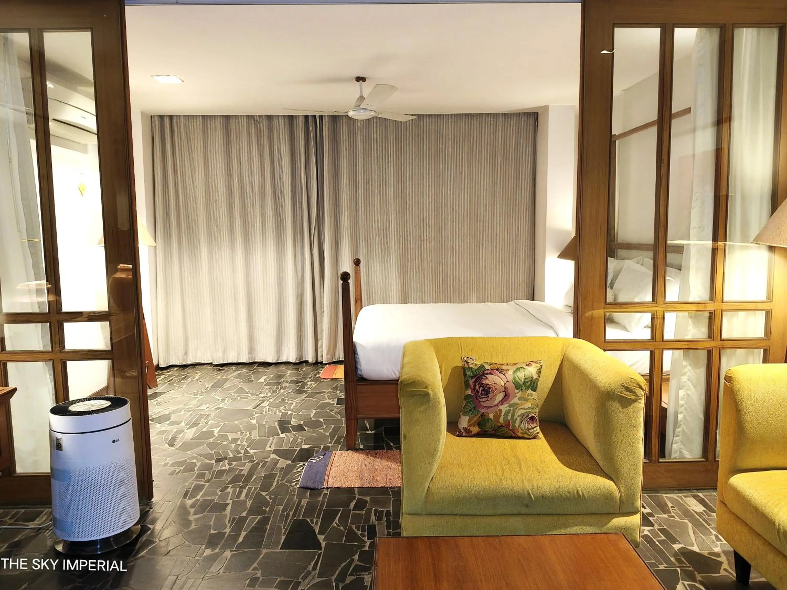 Bed in The Sky Imperial Aarivaa Luxury Stays