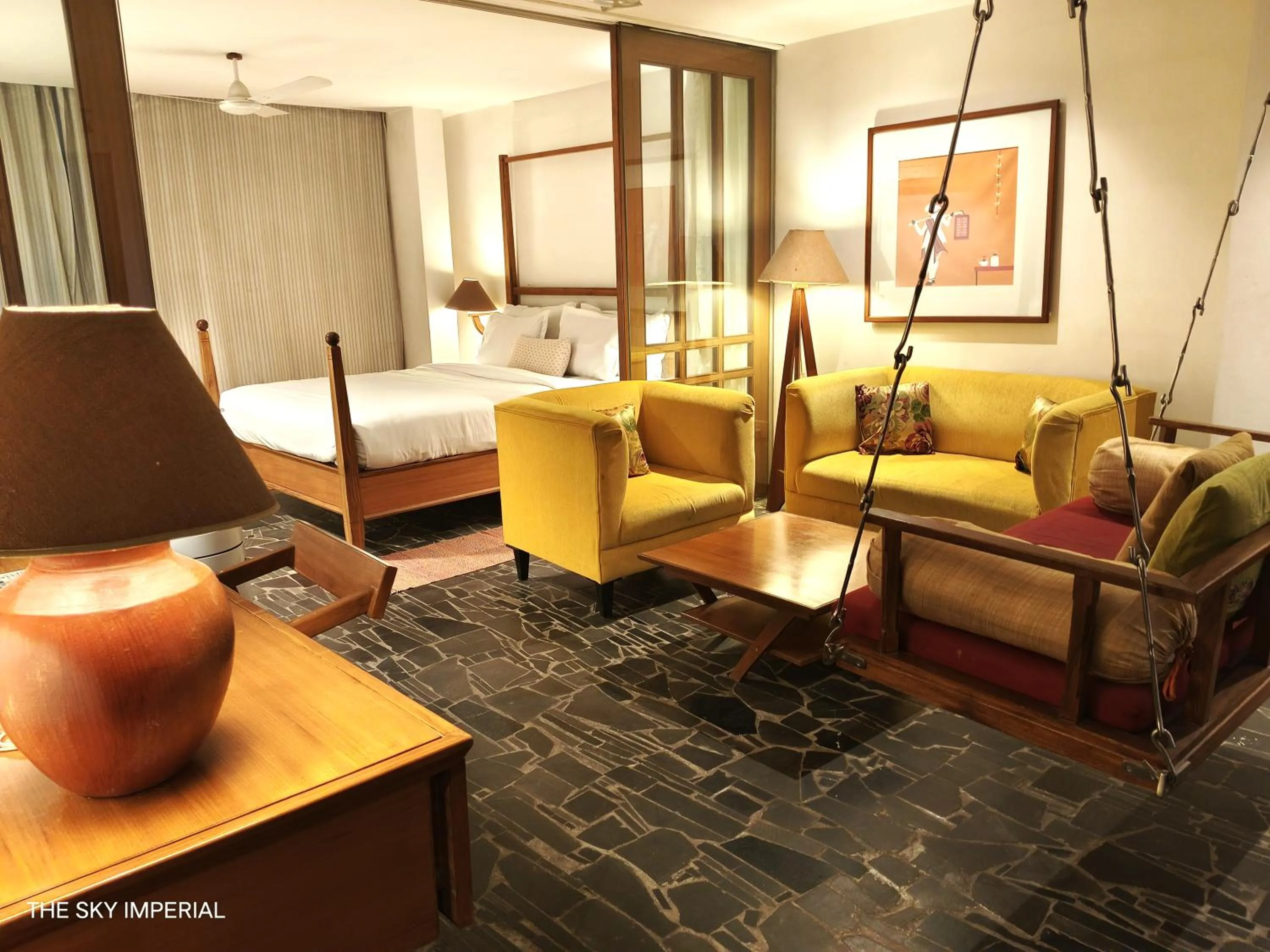 Bed in The Sky Imperial Aarivaa Luxury Stays