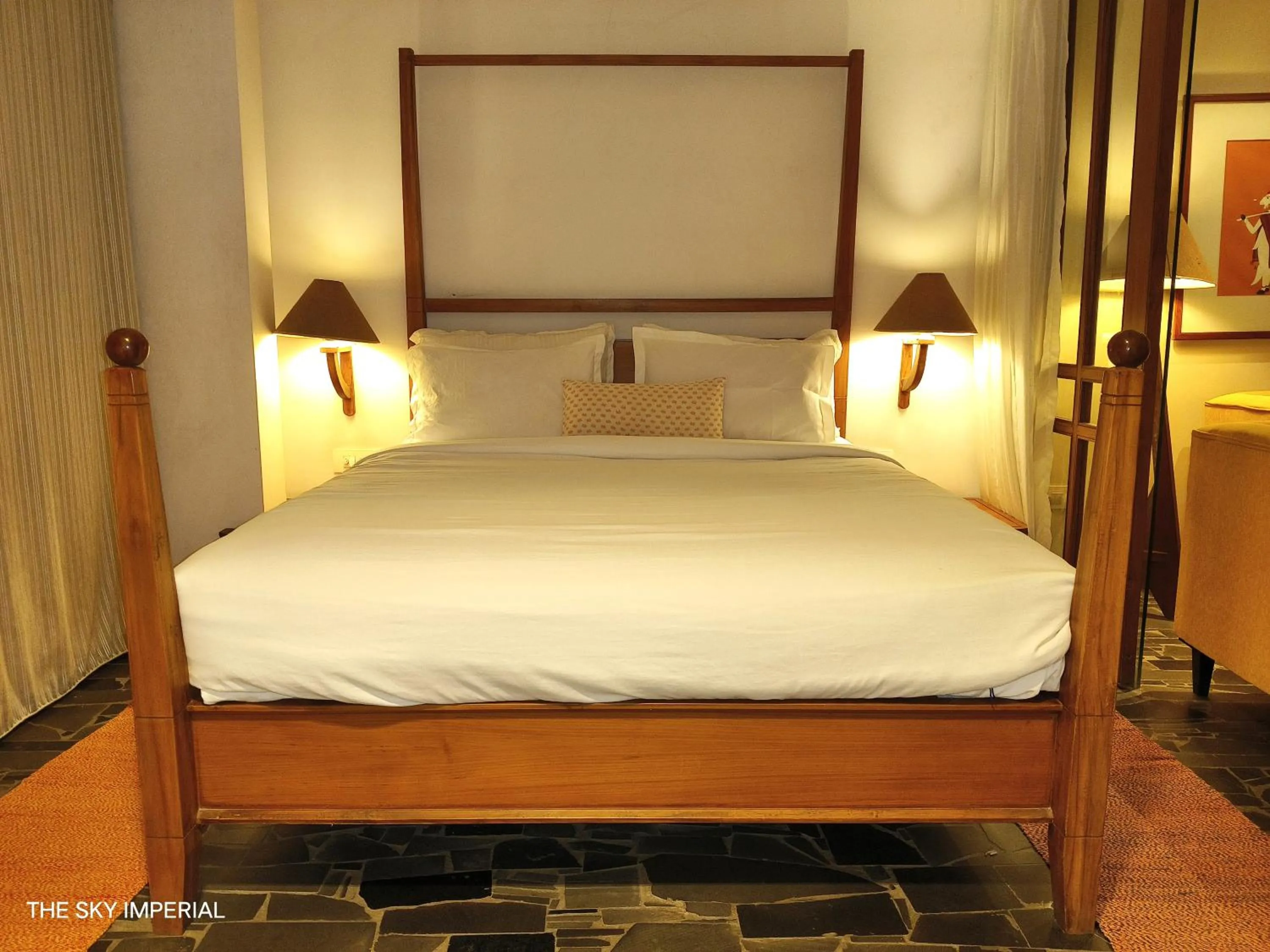 Bed in The Sky Imperial Aarivaa Luxury Stays