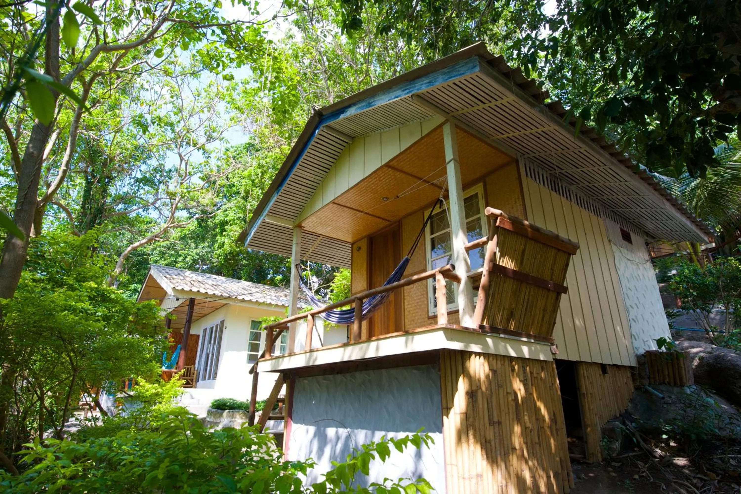 Garden view in Bubble Bungalow