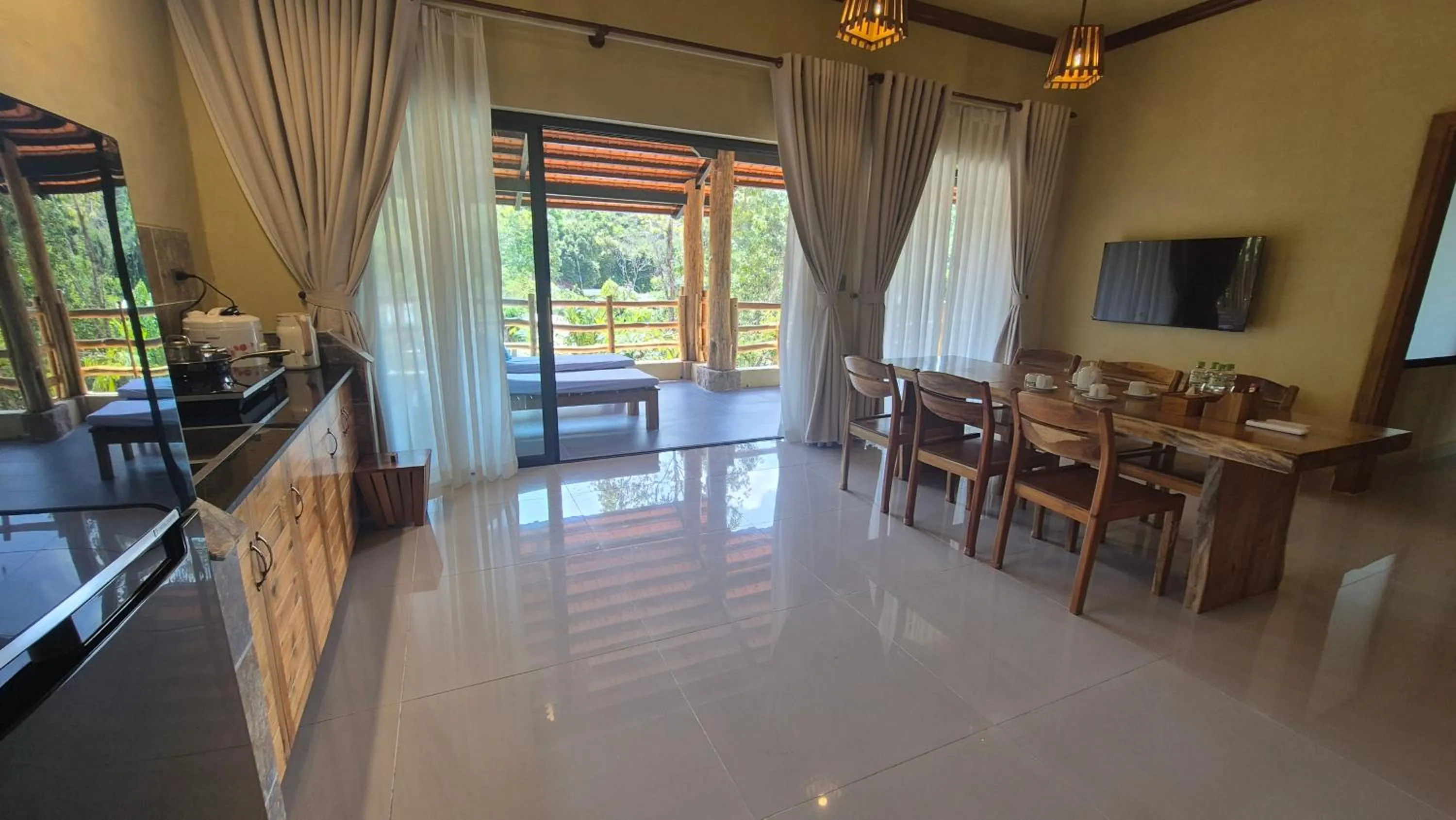 Living room in Valley Village Resort Phu Quoc