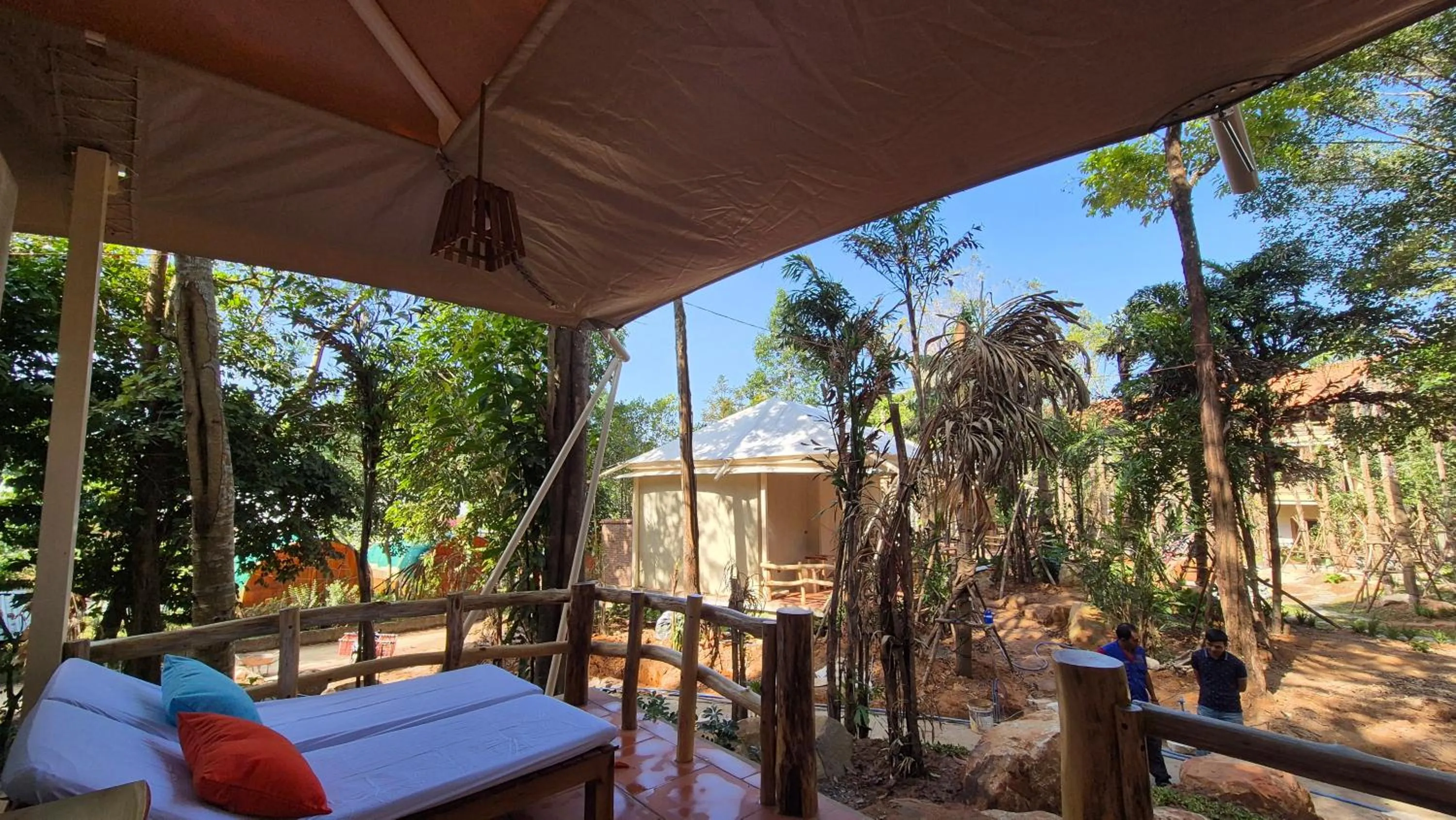 Garden view in Valley Village Resort Phu Quoc