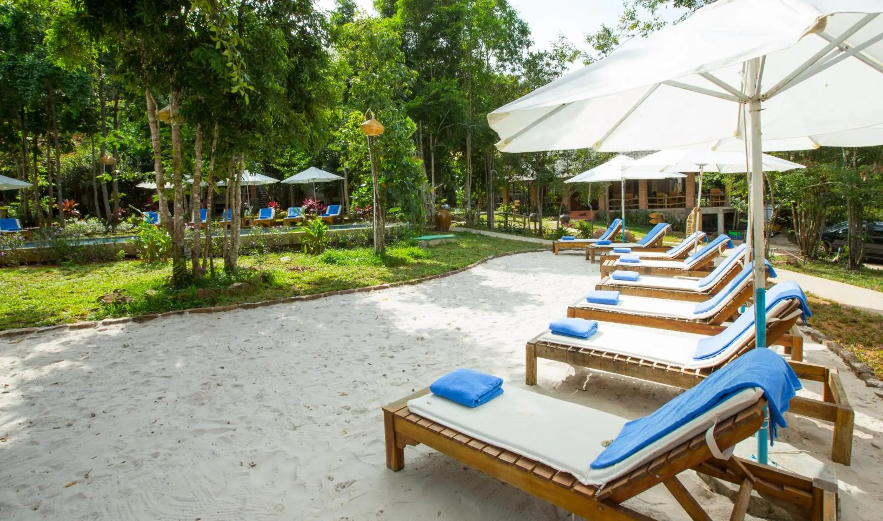 Garden view in Valley Village Phu Quoc Garden view in Valley Village Phu Quoc