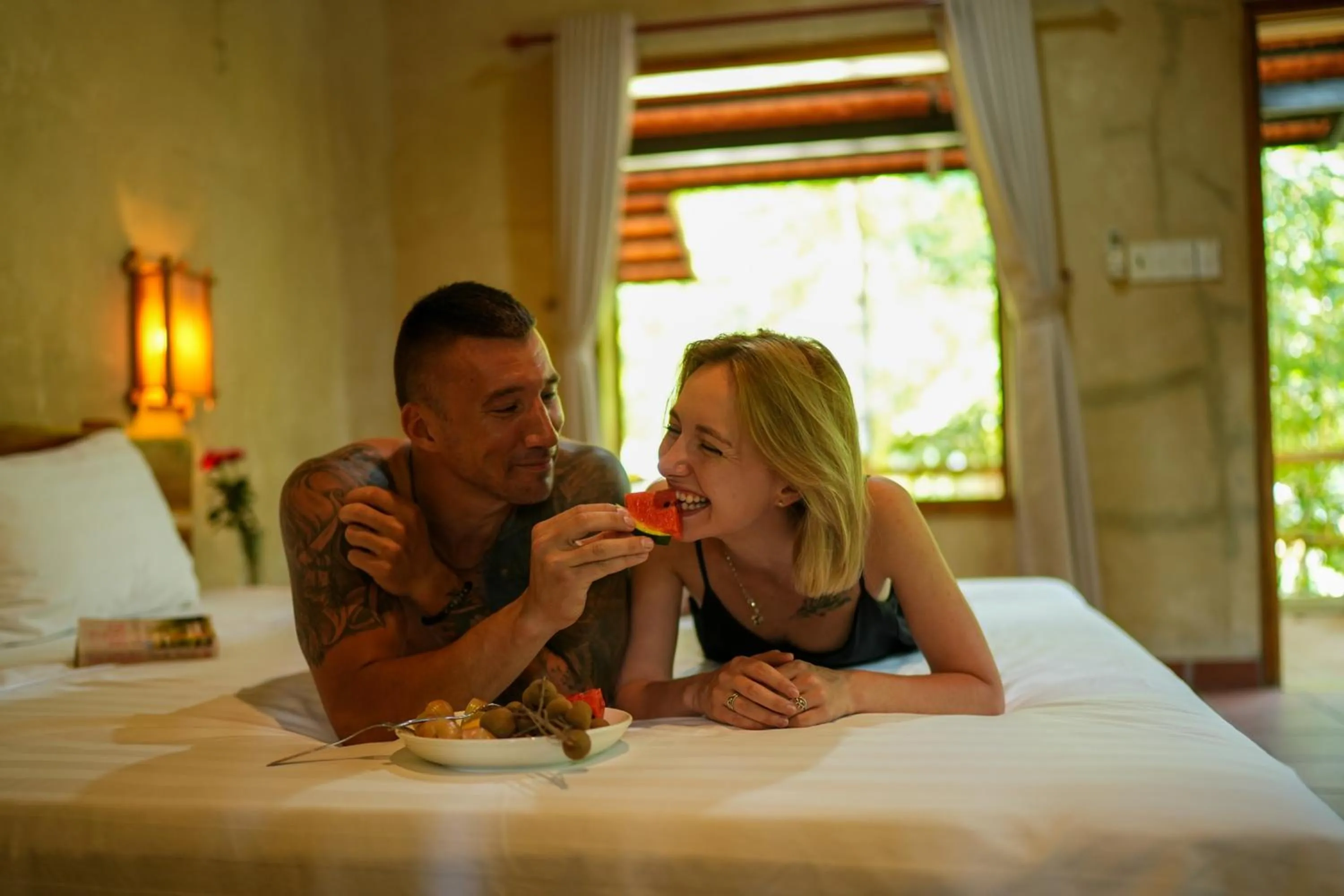 People, Bed in Valley Village Phu Quoc