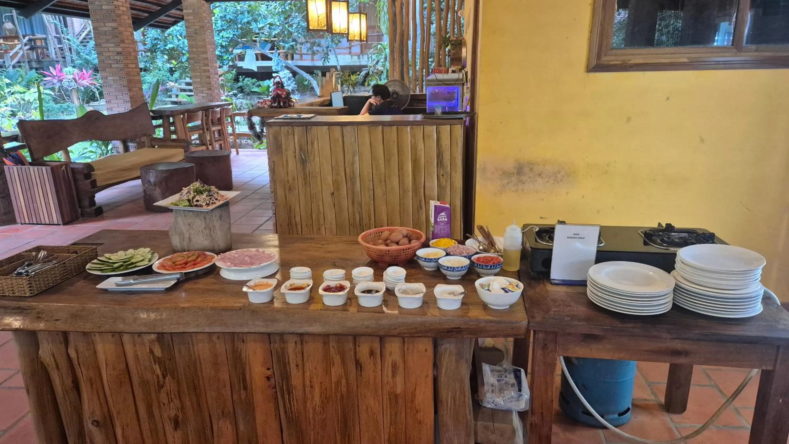 Breakfast in Valley Village Resort Phu Quoc