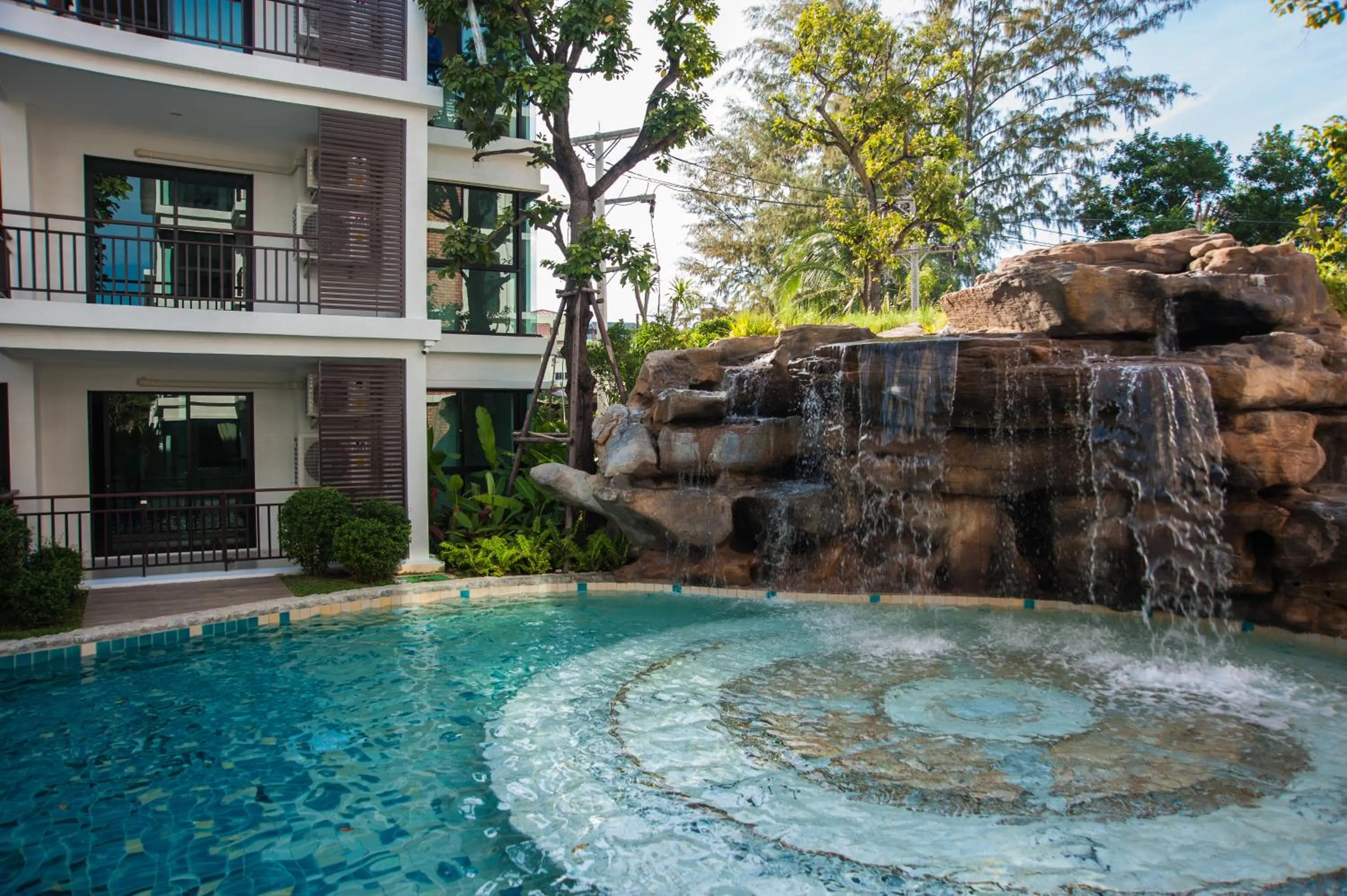 Swimming pool in The Title KR Beach Condotel Rawai Beach