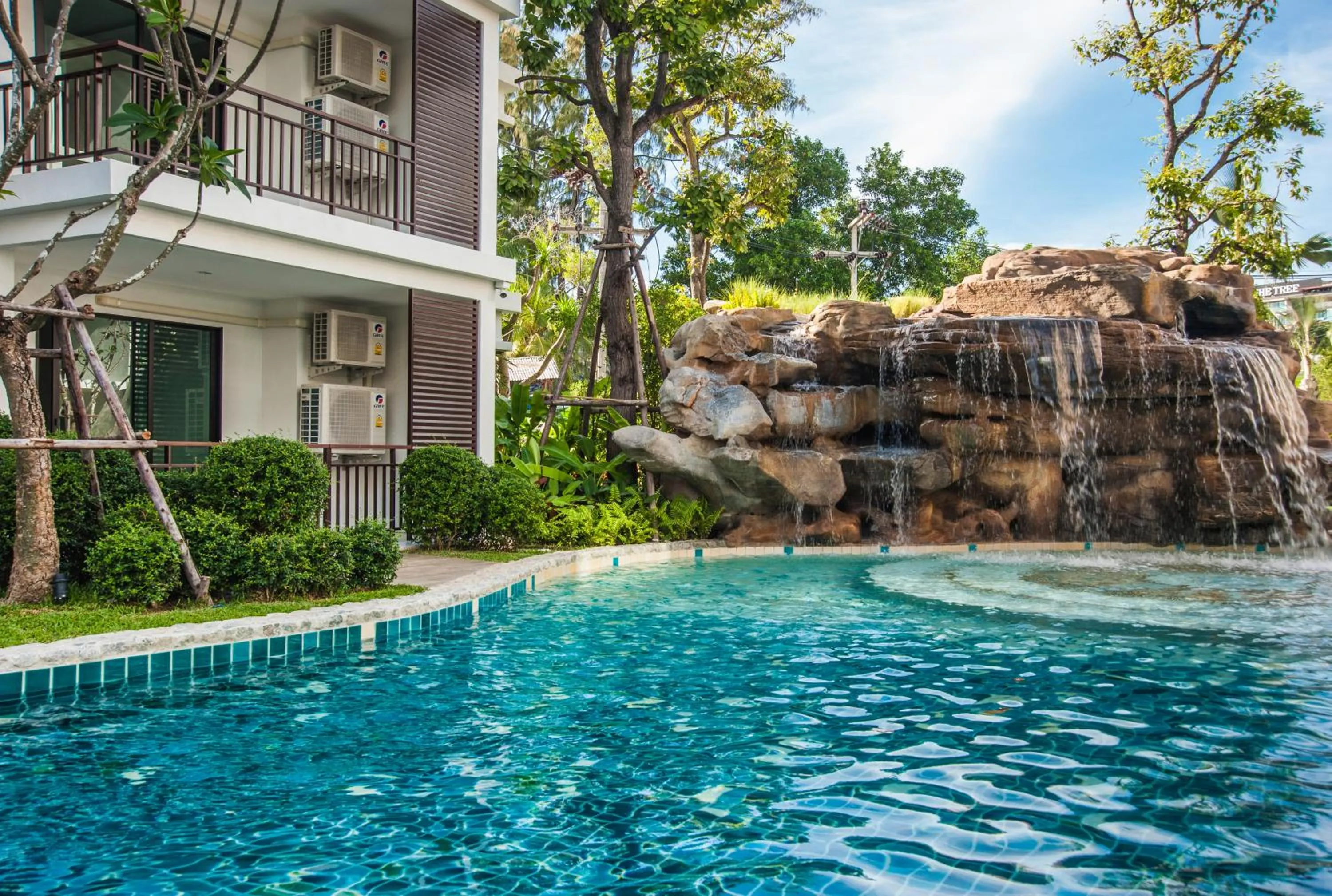 Pool view in The Title KR Beach Condotel Rawai Beach